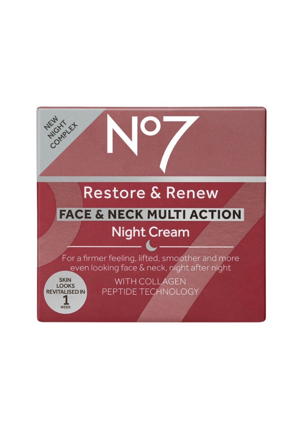 NO7 Restore & Renew Yüz ve Boyun MULTI ACTION Gece Kremi 50ml Fiyatı ...