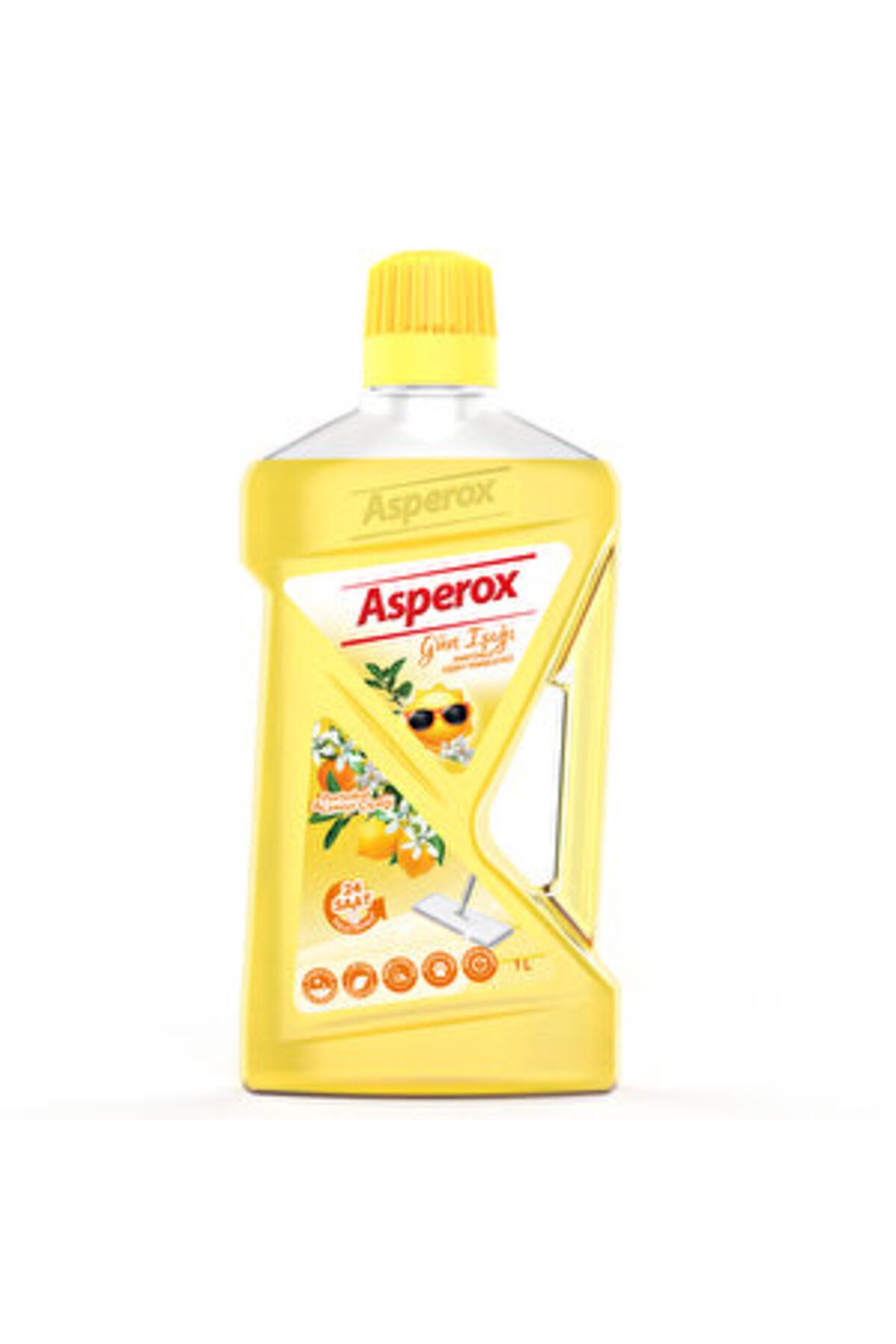 ASPEROX ( 1 ADET ) Asperox Yüzey Temizleyici Gün Işığı 1 L (Sarı)