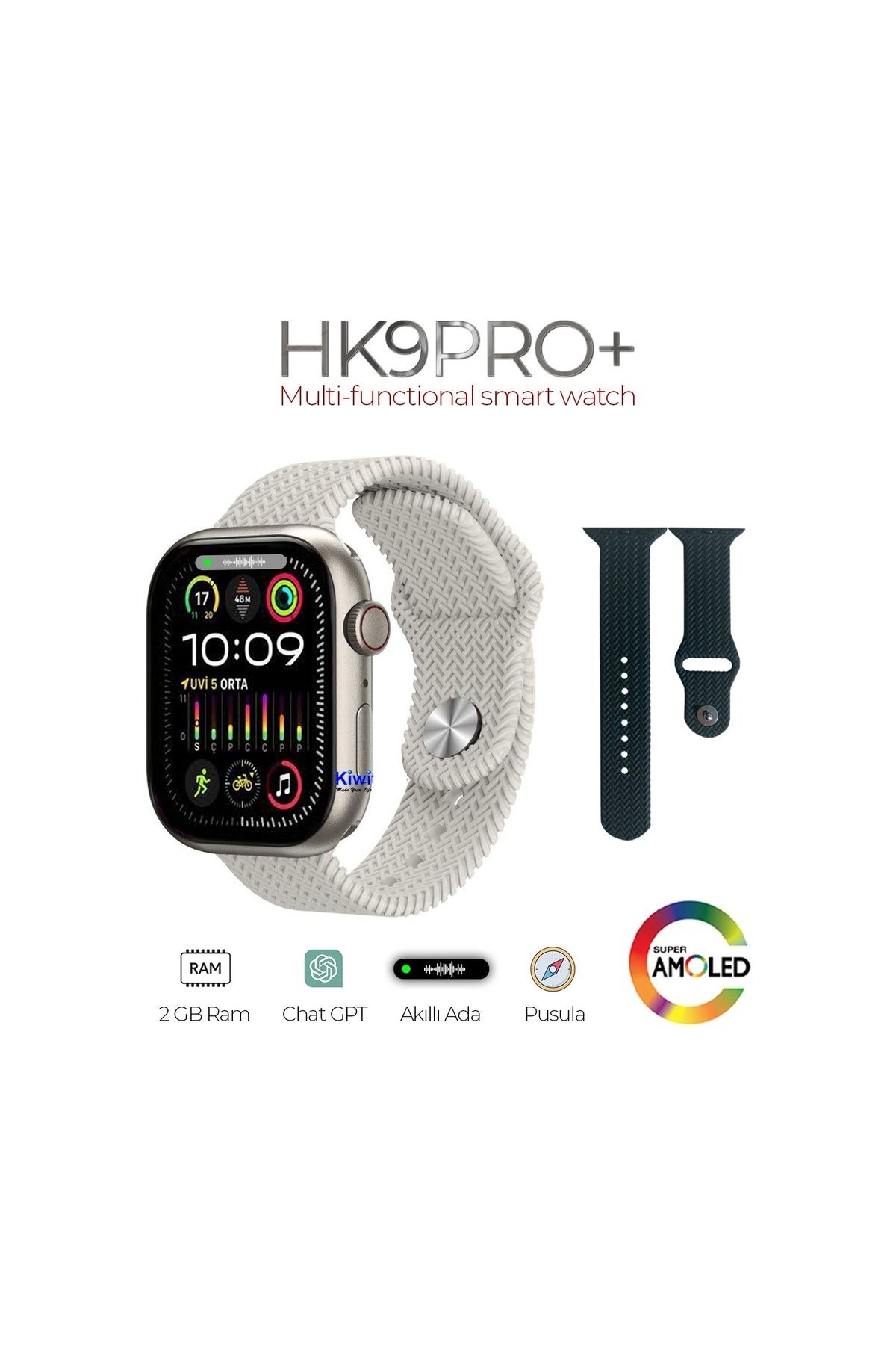 Wearfitpro Watch 9 Hk9 Pro Plus 100 Kişi Kayıt Son Sürüm V3 Yapay Zeka Destekli Sahtesi Çıkmış Dikkat Edin!