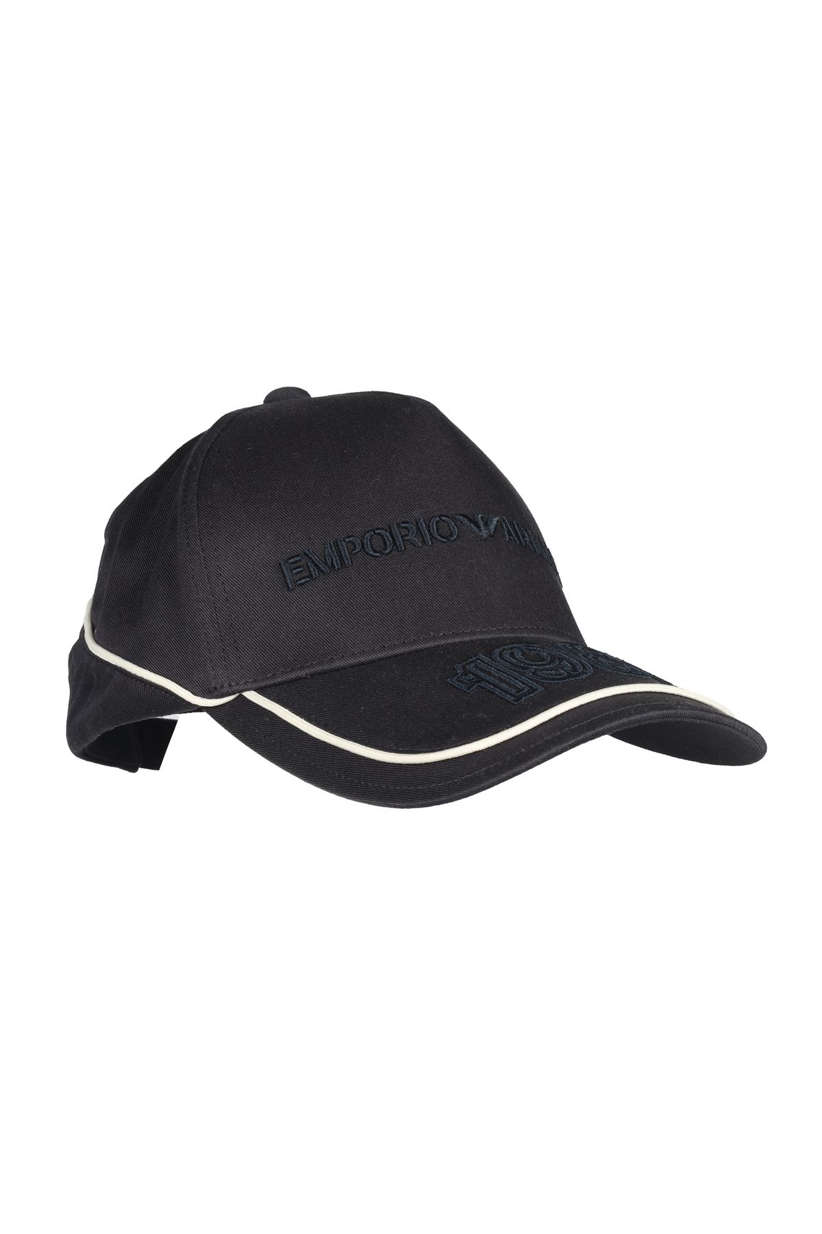 Emporio Armani Erkek Logolu Ayarlanabilir Spor Tasarım Lacivert Spor Şapka 627391 3F561-00035
