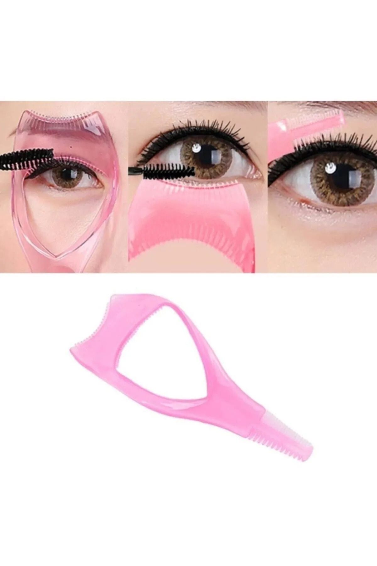 ruby face Takma Kirpik Takma Aparatı ve Kolay Likit Rimel Çekme Mascara Sürme Aparatı