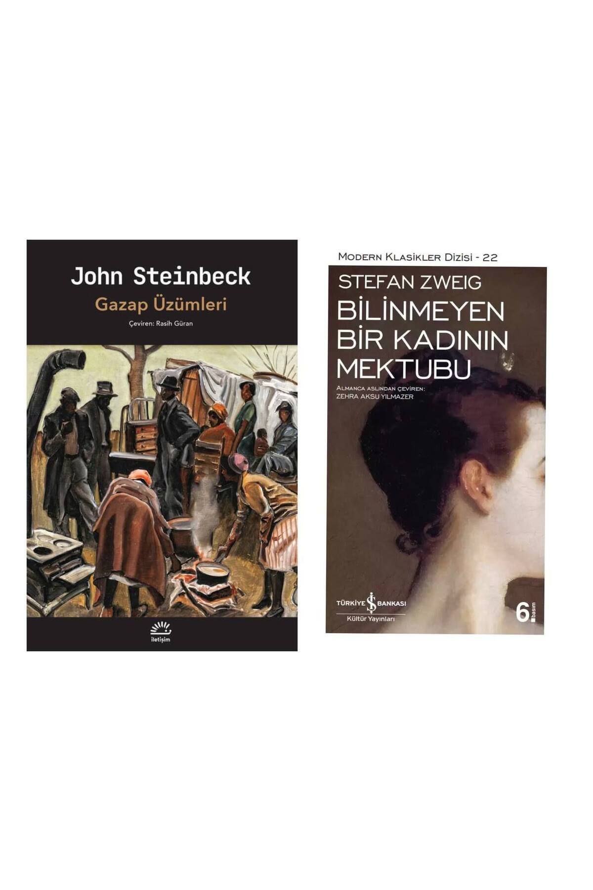 İletişim Yayınları Gazap Üzümleri - John Steinbeck - Bilinmeyen Bir Kadının Mektubu - Stefan Zweig