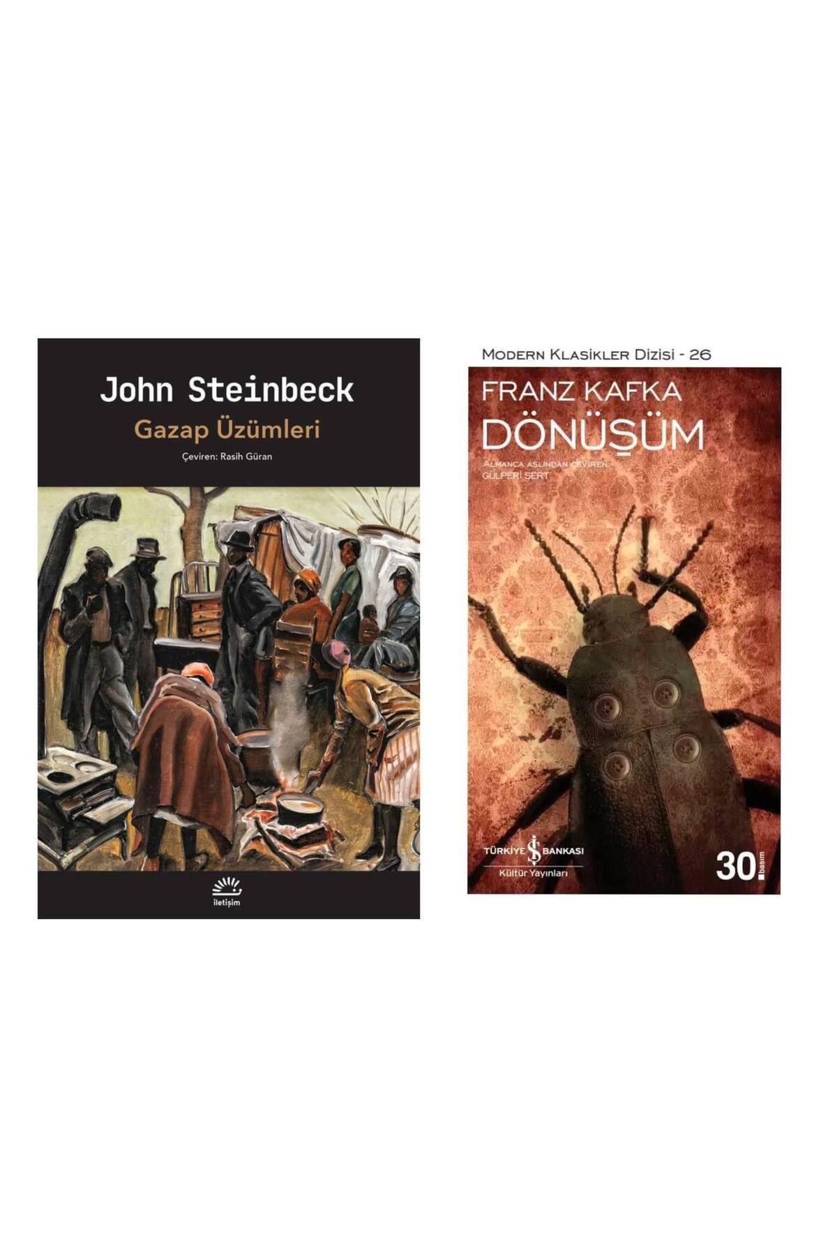 İletişim Yayınları Gazap Üzümleri - John Steinbeck - Dönüşüm - Franz Kafka