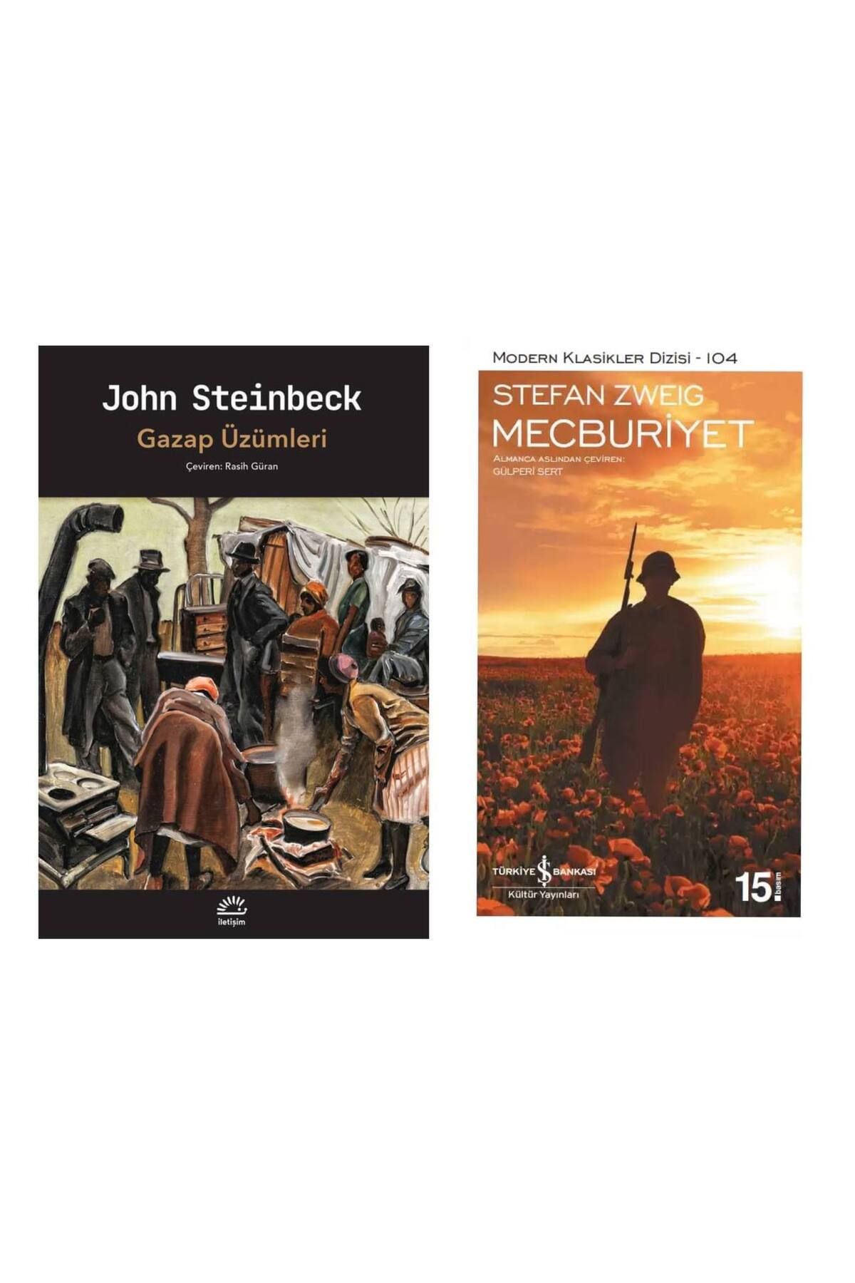 İletişim Yayınları Gazap Üzümleri - John Steinbeck - Mecburiyet - Stefan Zweig