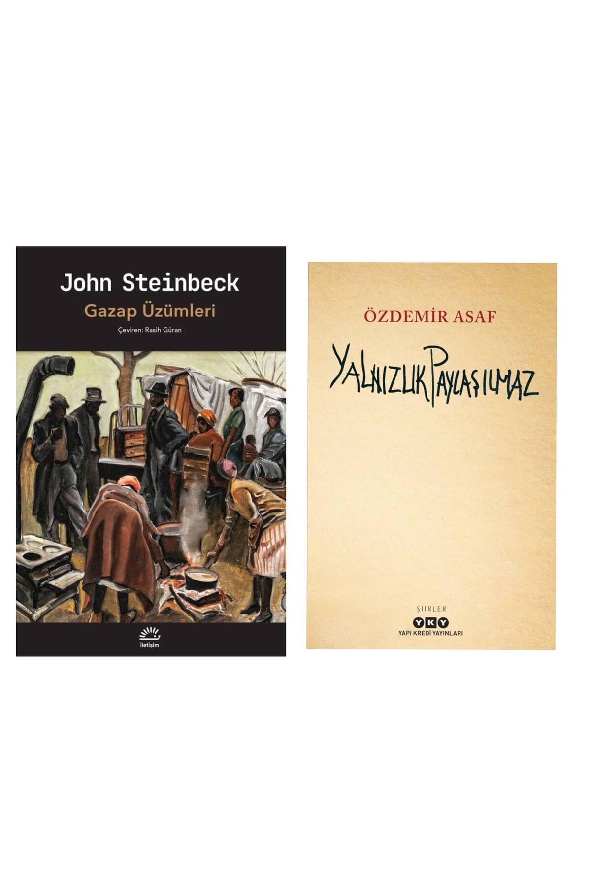 İletişim Yayınları Gazap Üzümleri - John Steinbeck - Yalnızlık Paylaşılmaz - Özdemir Asaf