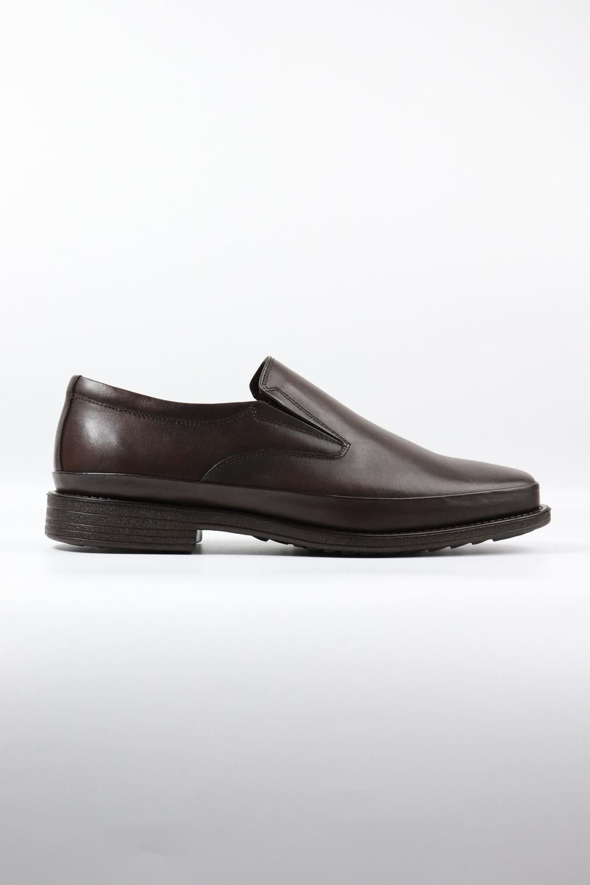 DANACI Danacı - 668 Kahverengi Hakiki Deri Erkek Klasik Ayakkabı