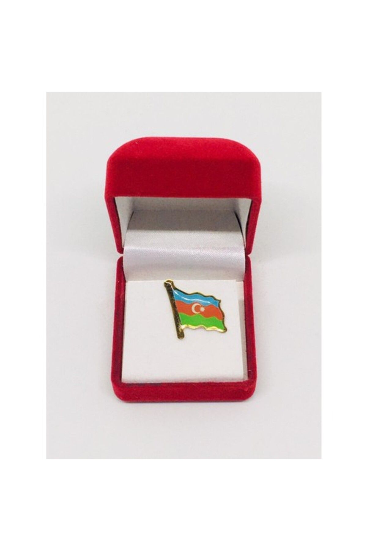 Asperas Grup Merit Collection Azerbaycan Bayrağı Yaka Rozeti