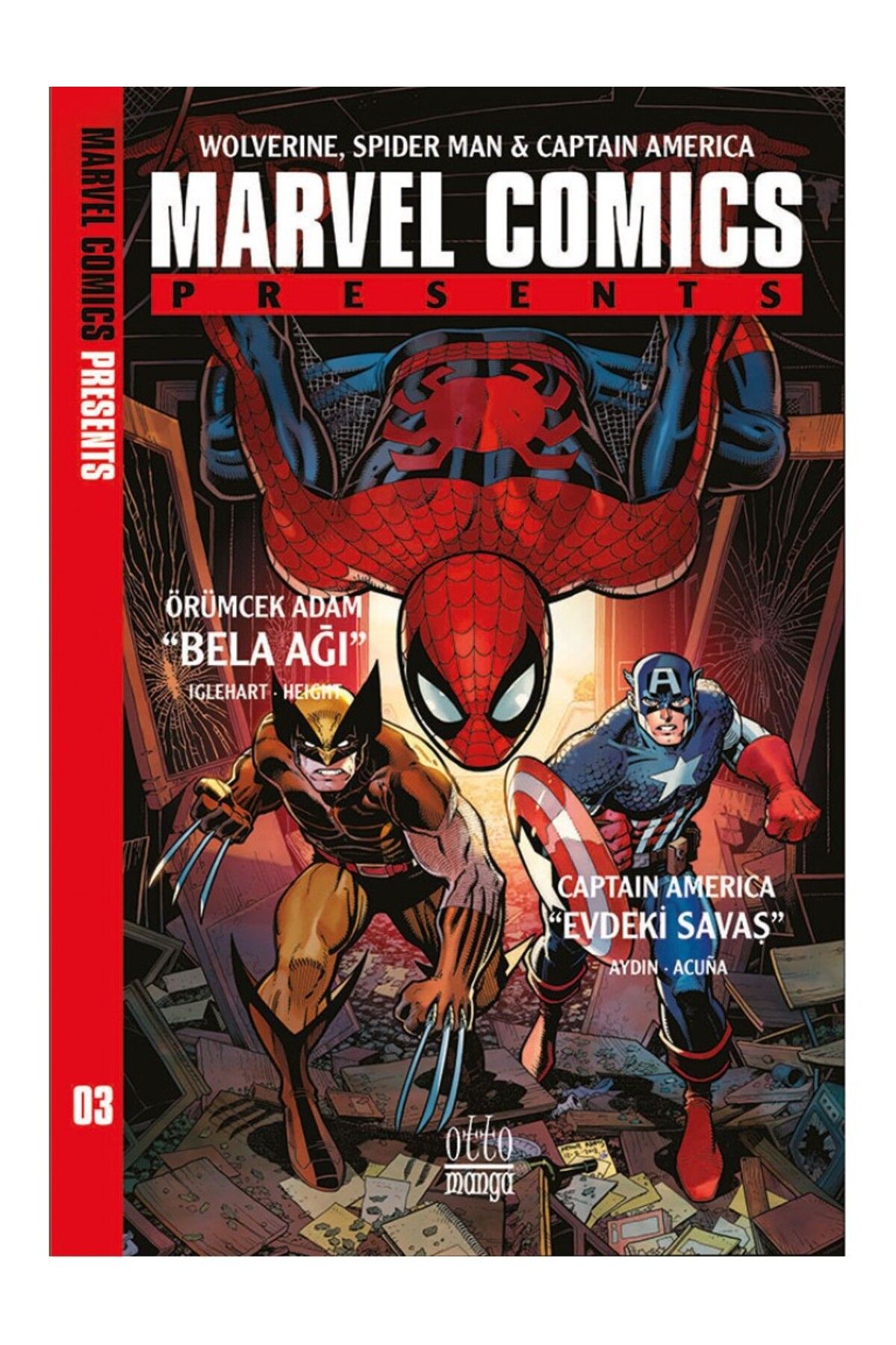 otto manga Marvel Comics Presents Sayı 3