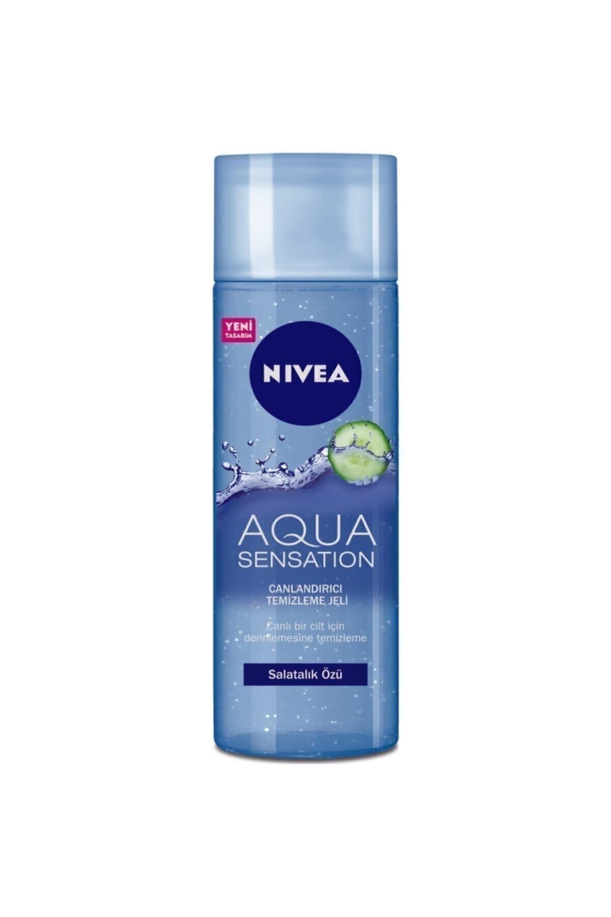 NIVEA Normal and Mixed Aqua Sensation Revitalizing Facial Cleansing Gel 200 ml GKÜrün730