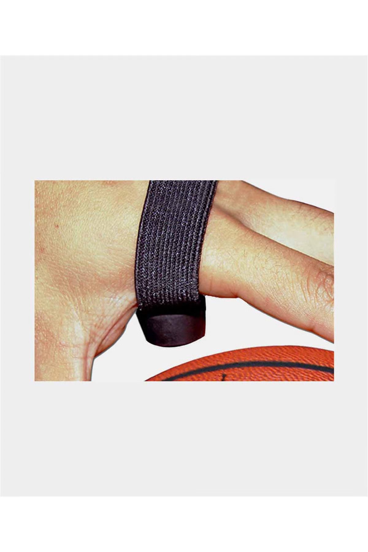 Avessa Dripling ve Şut Eldiveni Basketbol Dripling Parmak Güçlendirici Top Sürme Aparatı Siyah