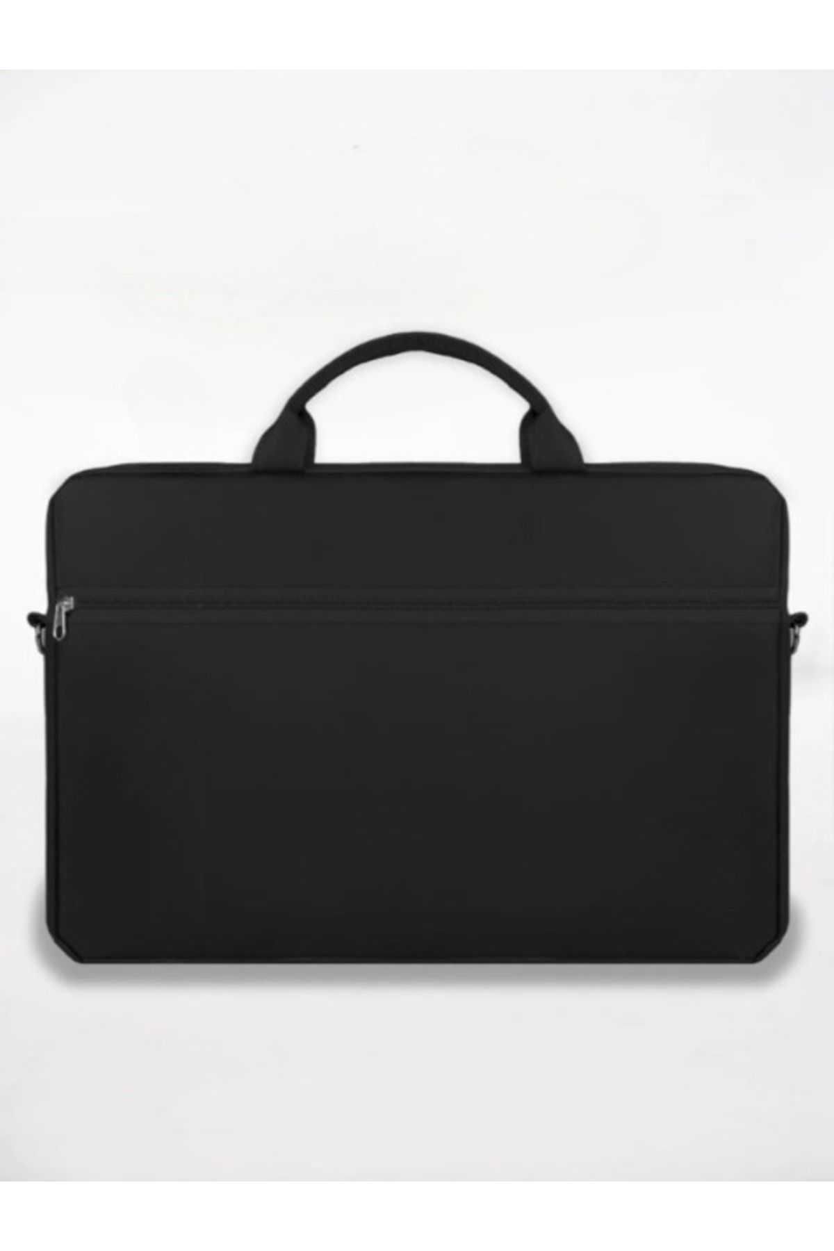 DUDAKTAN KALBE Su Geçirmez Fermuar Detaylı 15.6 İNÇ Leptop Çantası Evrak Taşınabilir Çanta Notebook Laptop Çanta