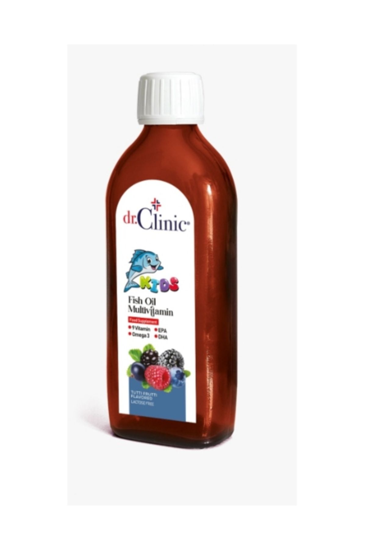 Dr. Clinic Dr clinic Fish oil multivitamin 150 ml şurup