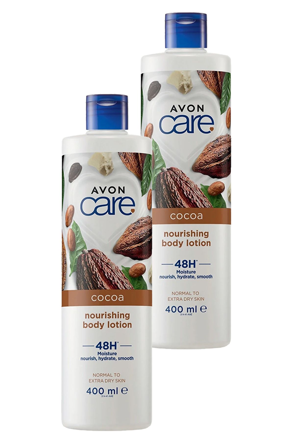 Avon Care Kakao Yağı İçeren Vücut Losyonu 400 Ml. İkili Set
