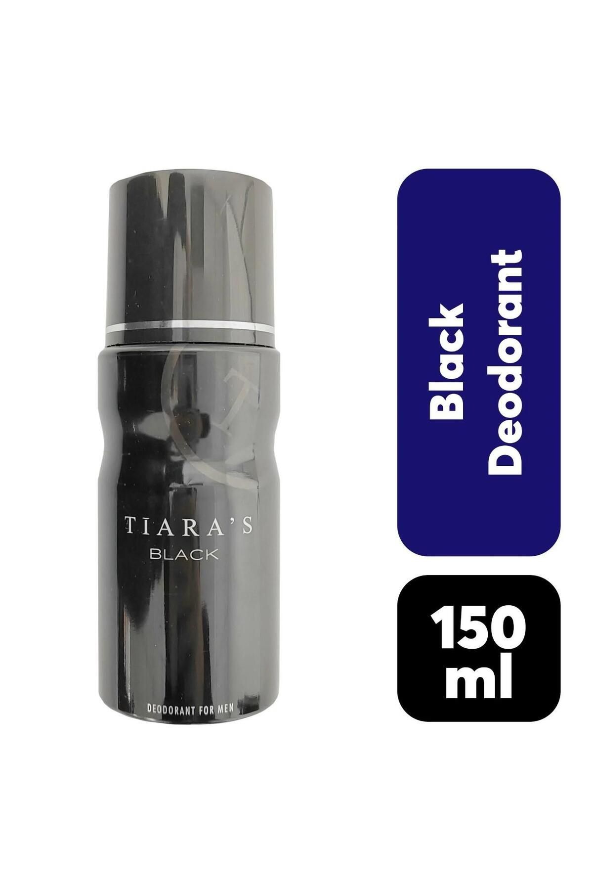 Tiaras Erkek Deodorant 150 ml Men Black