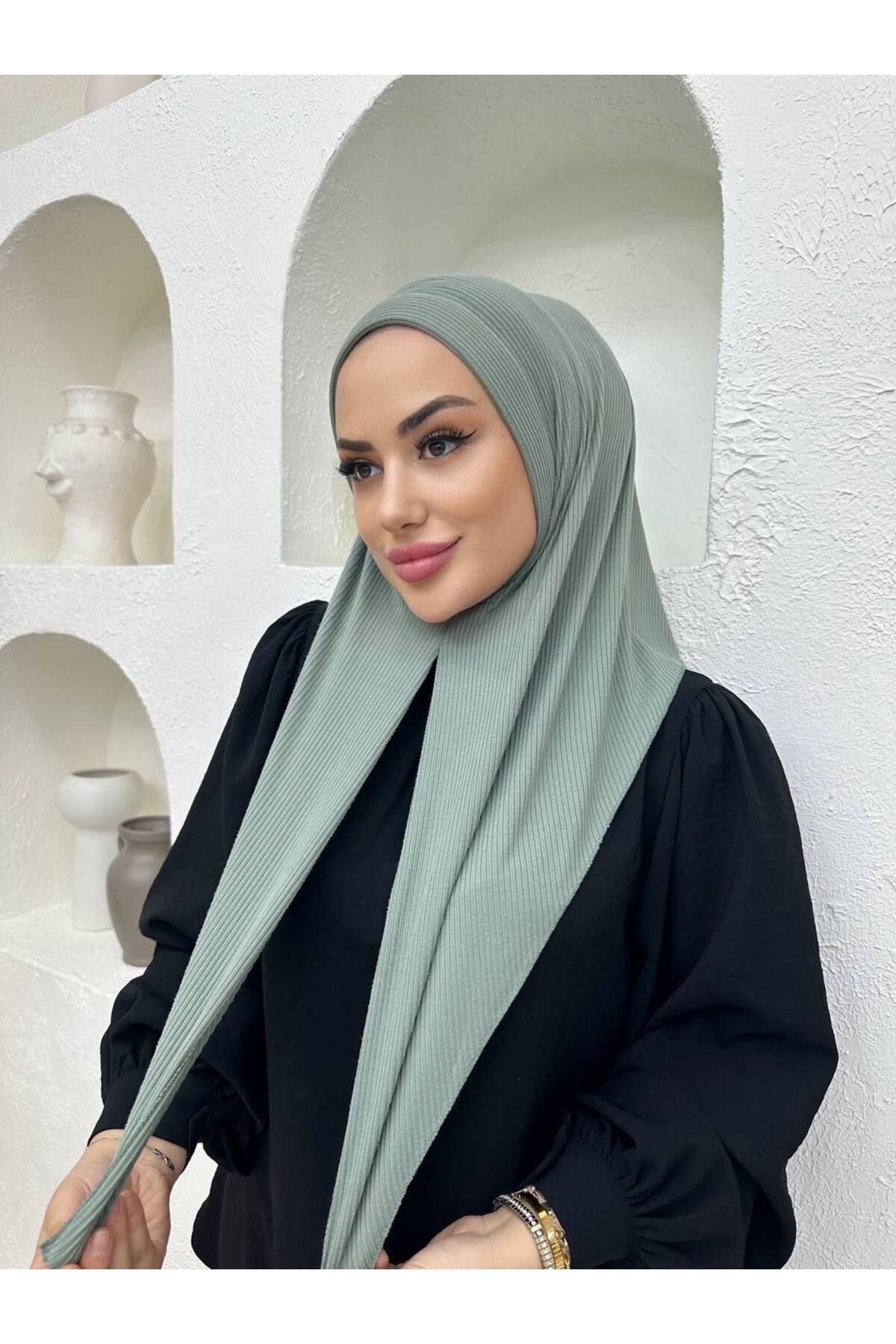 useev Hazır Şal Bağlamalı Model Çagla Yeşili Fiyatı, Yorumları - Trendyol 