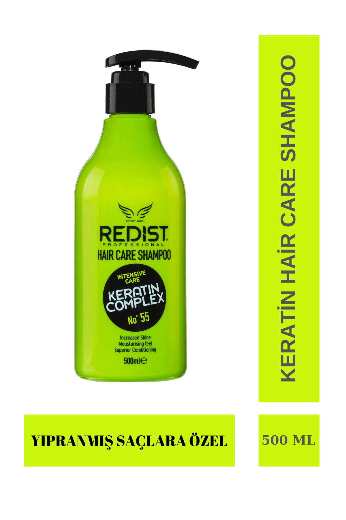 Redist Keratin Complex Keratinli Şampuan 500 ml Güçlü Ve Parlak Görünüm Sağlar!