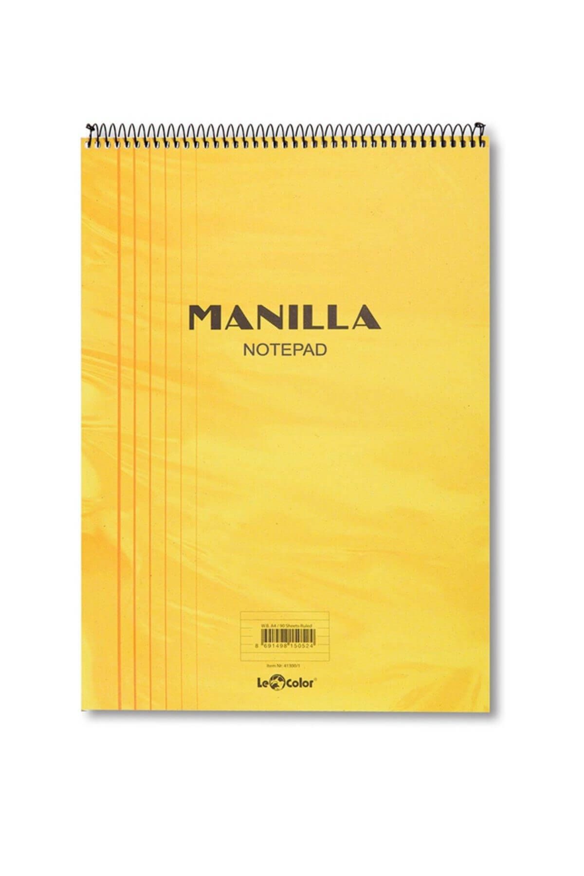Le Color Manılla Notepad A4 Çizgili Sarı