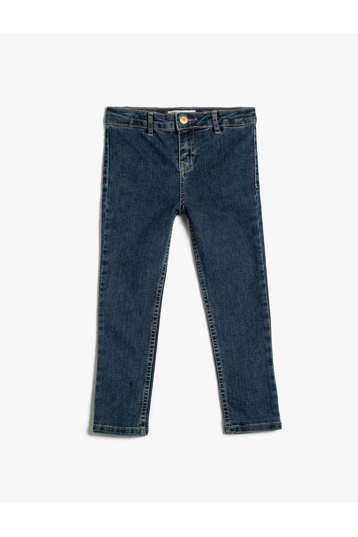 Koton Kot Pantolon Dar Paça Pamuklu Modal Kumaş Karışımlı - Skinny Jean
