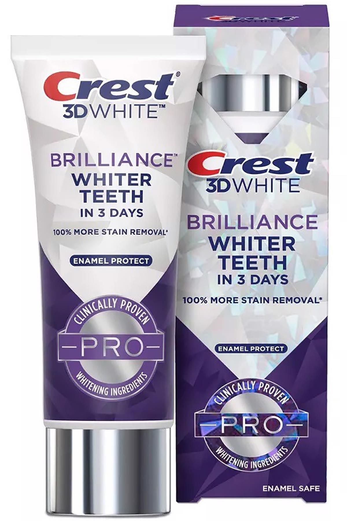 CREST Brilliance Whiter Teeth Pro Enamel Diş Macunu 85GR