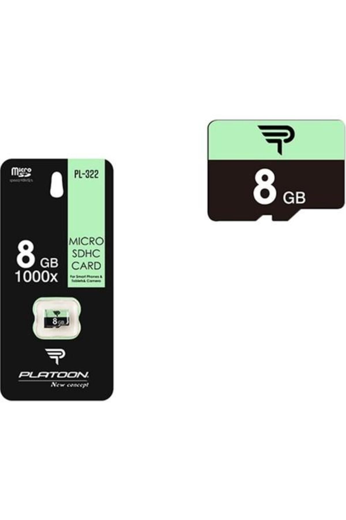 Platoon 8 gb micro sd kart 8 gb micro sd hafıza kartı