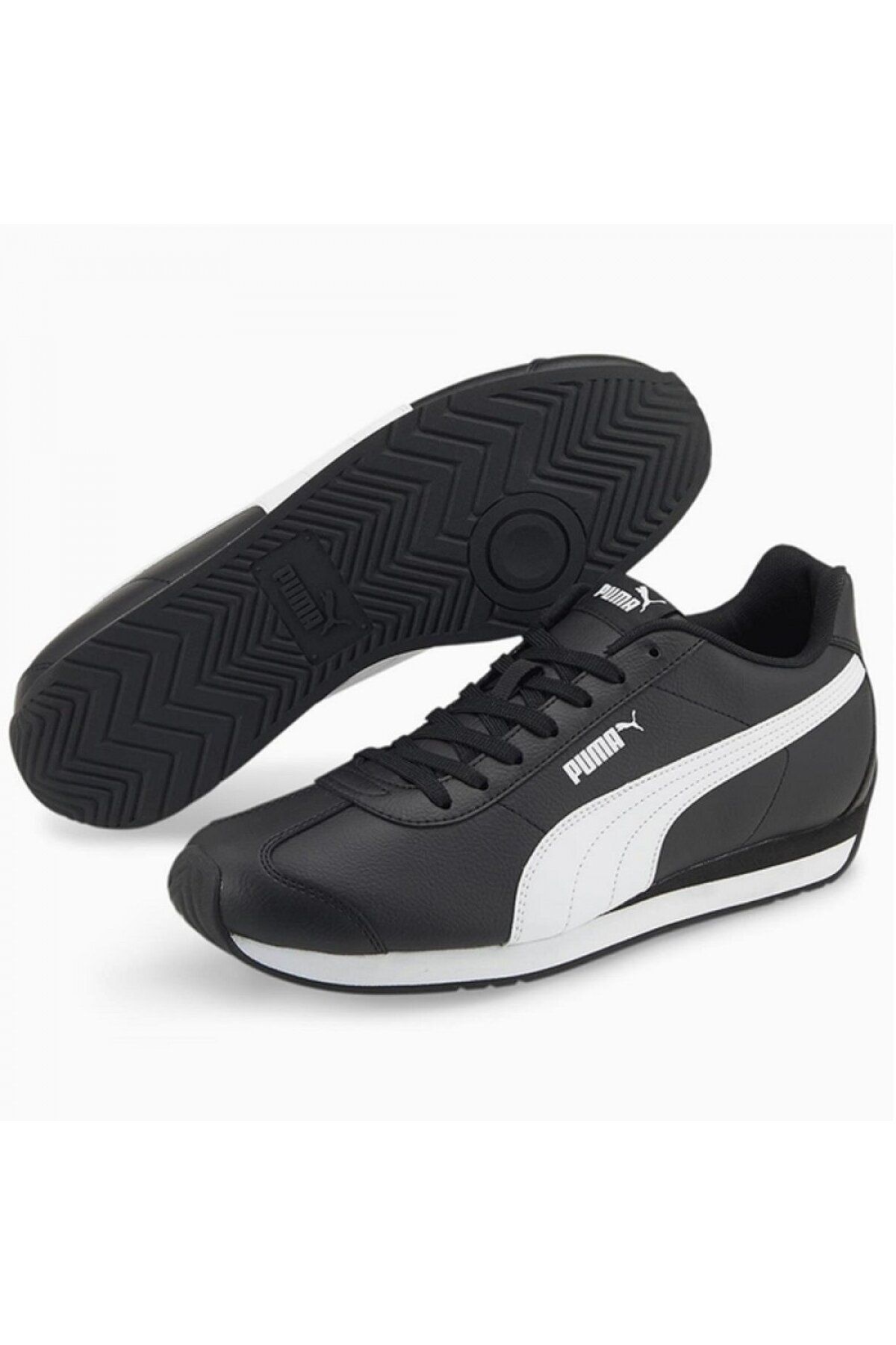 Puma 383037 05 Turin 3 Siyah-Beyaz Günlük Spor Ayakkabı