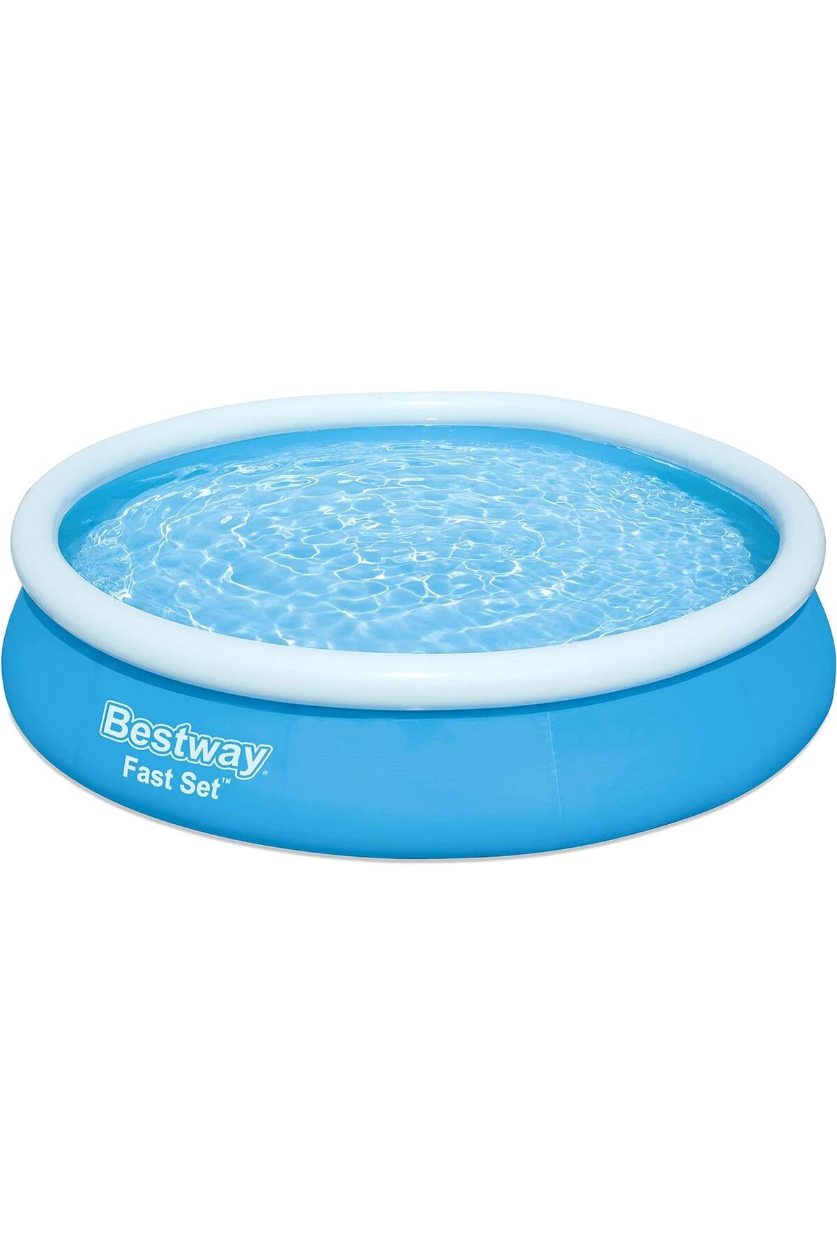 Bestway Fast Set Yüzme Havuzu, çocuklar ve yetişkinler için aile çocuk havuzu; 5377L, 3,66 m x 76 cm