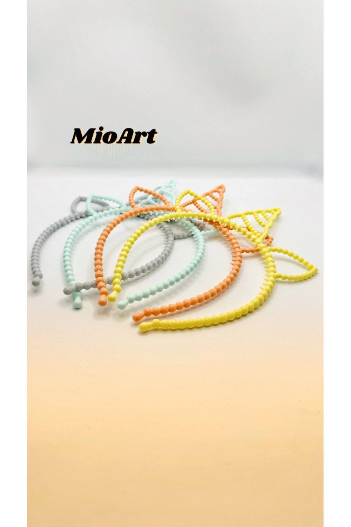 MioArt 6 Adet Çocuk Saç Tacı Karışık Renk