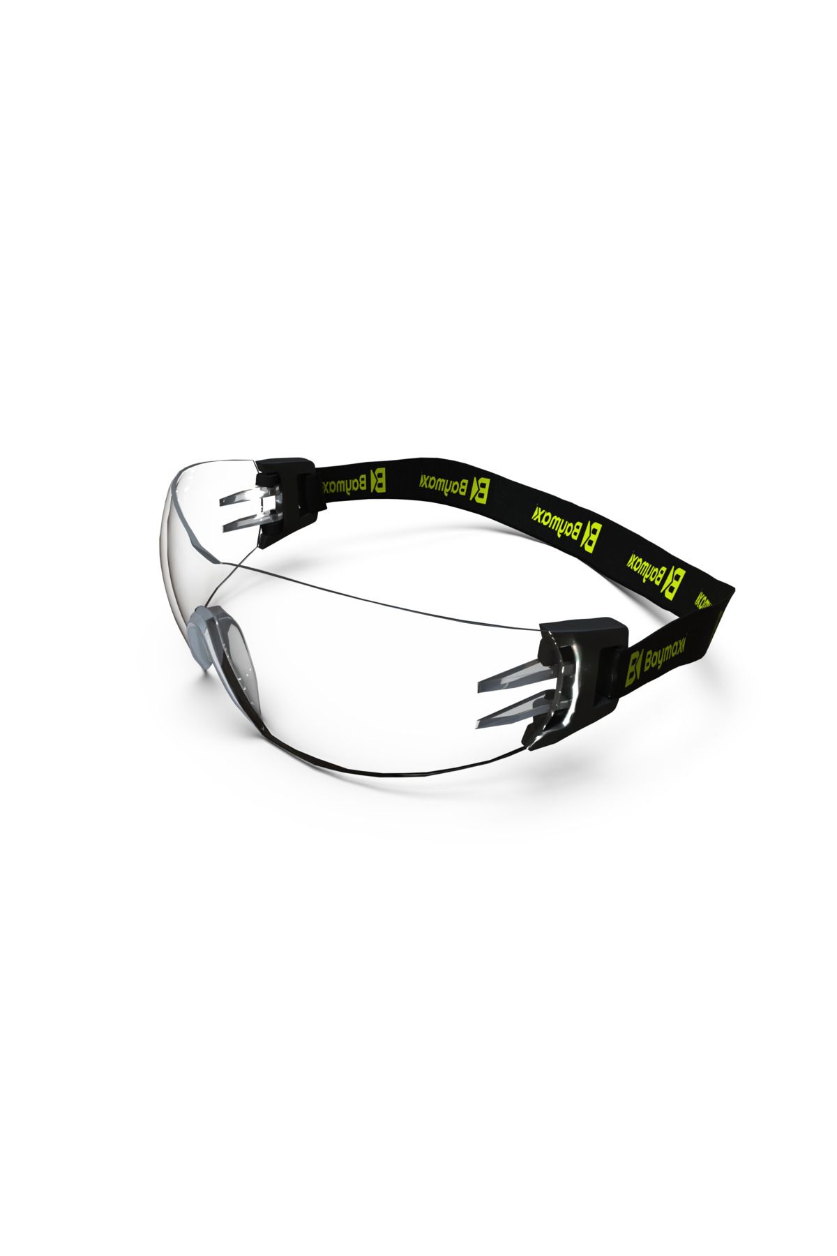 Baymax Koruyucu Gözlük Bx-2500 Solo Ergo Şeffaf (buğulanmaz) Antifog Iş Güvenliği Gözlük