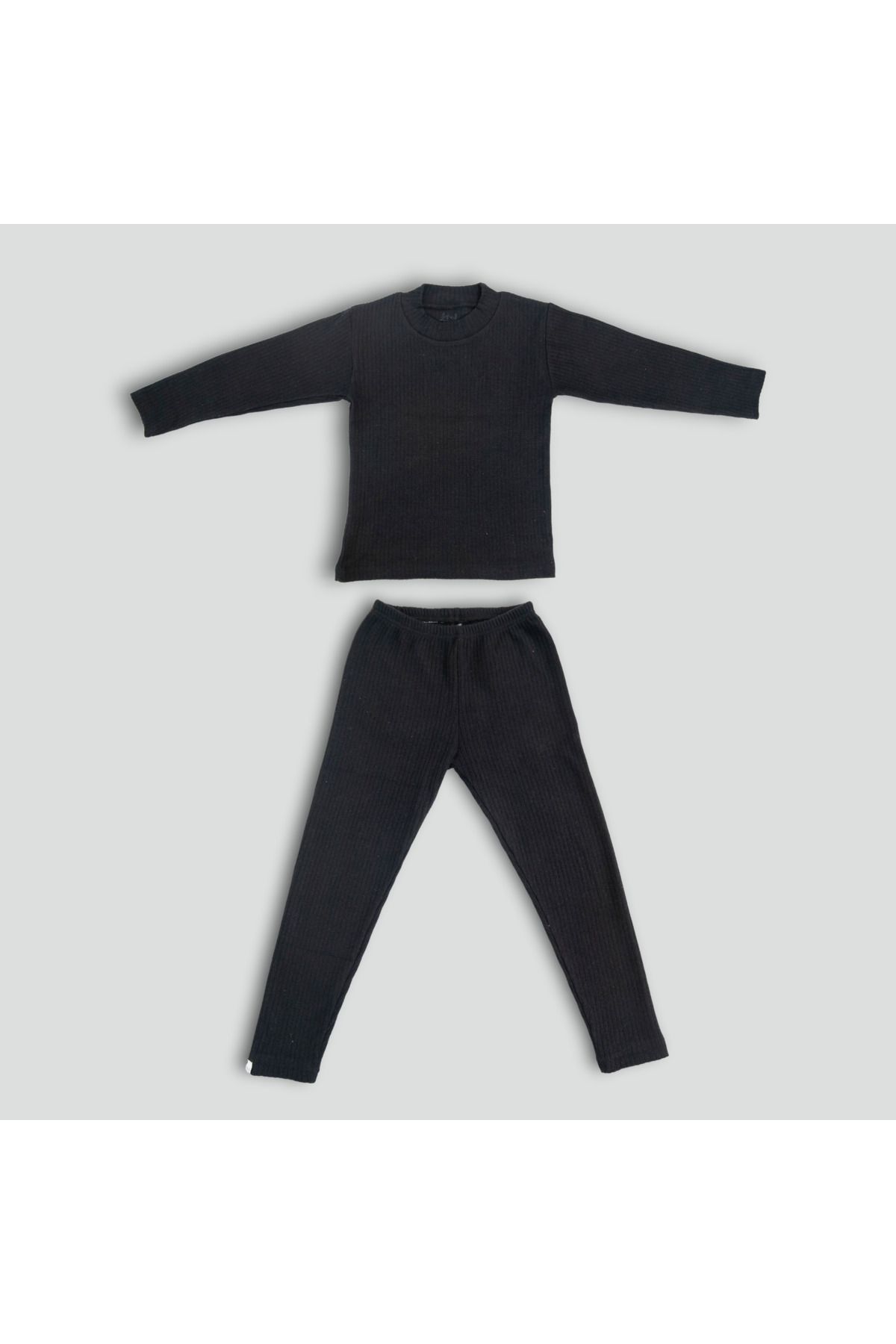FAM Unisex Alt Üst Dışı Şardonlu Çocuk Takım -Hem Pijama Hem Dış Giyim Hem Içlik-