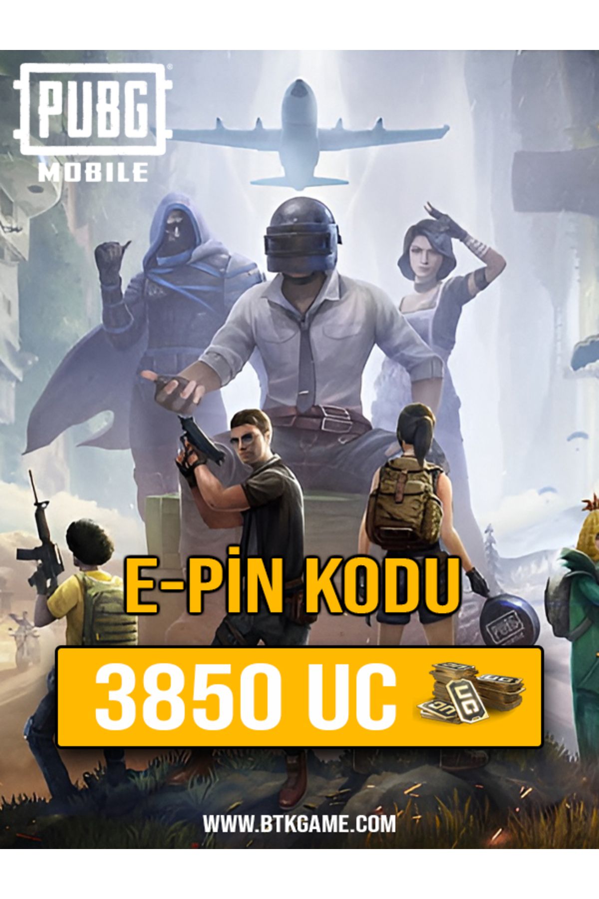 PUBG Mobile 3850 UC E-PİN