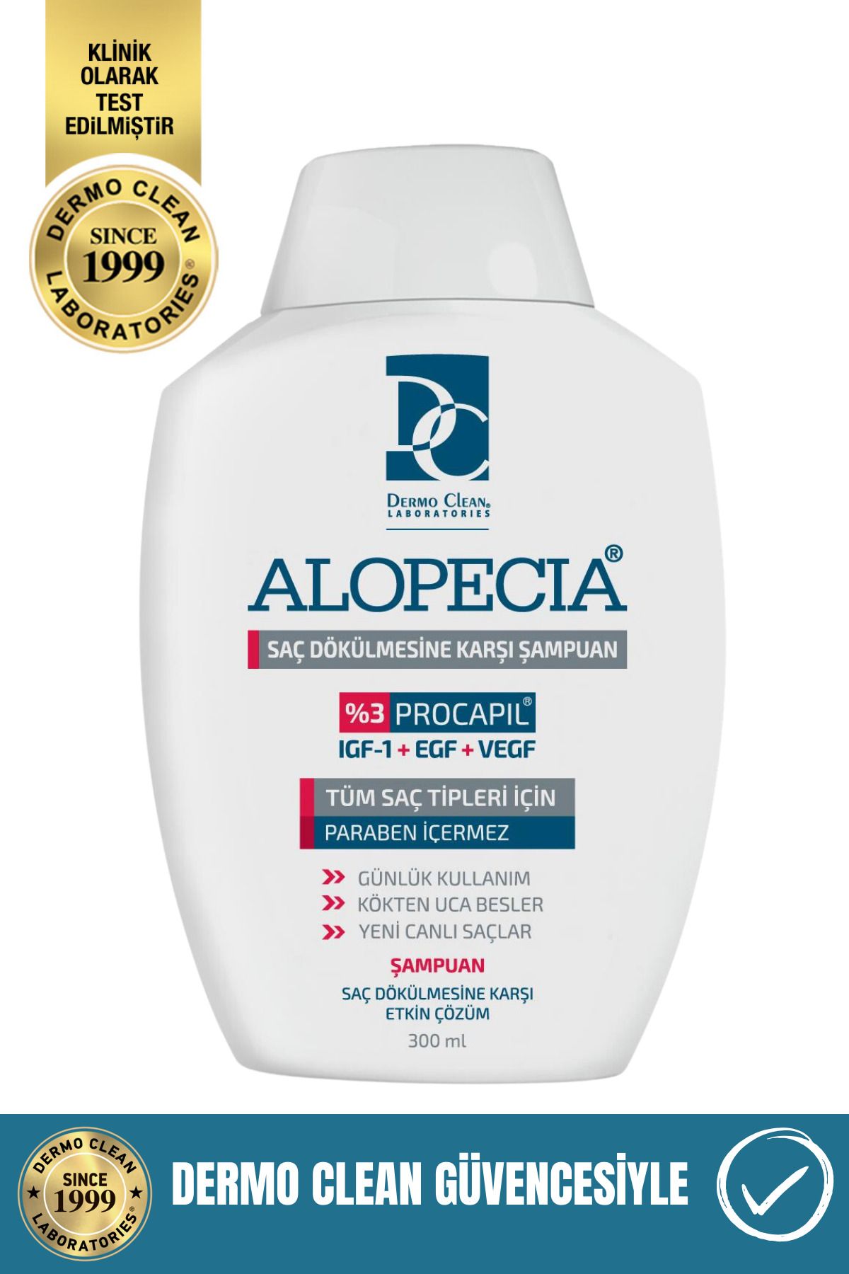 Alopecia Procapil Ve Igf Içerikli Saç Dökülmesine Karşı Şampuan 300 Ml