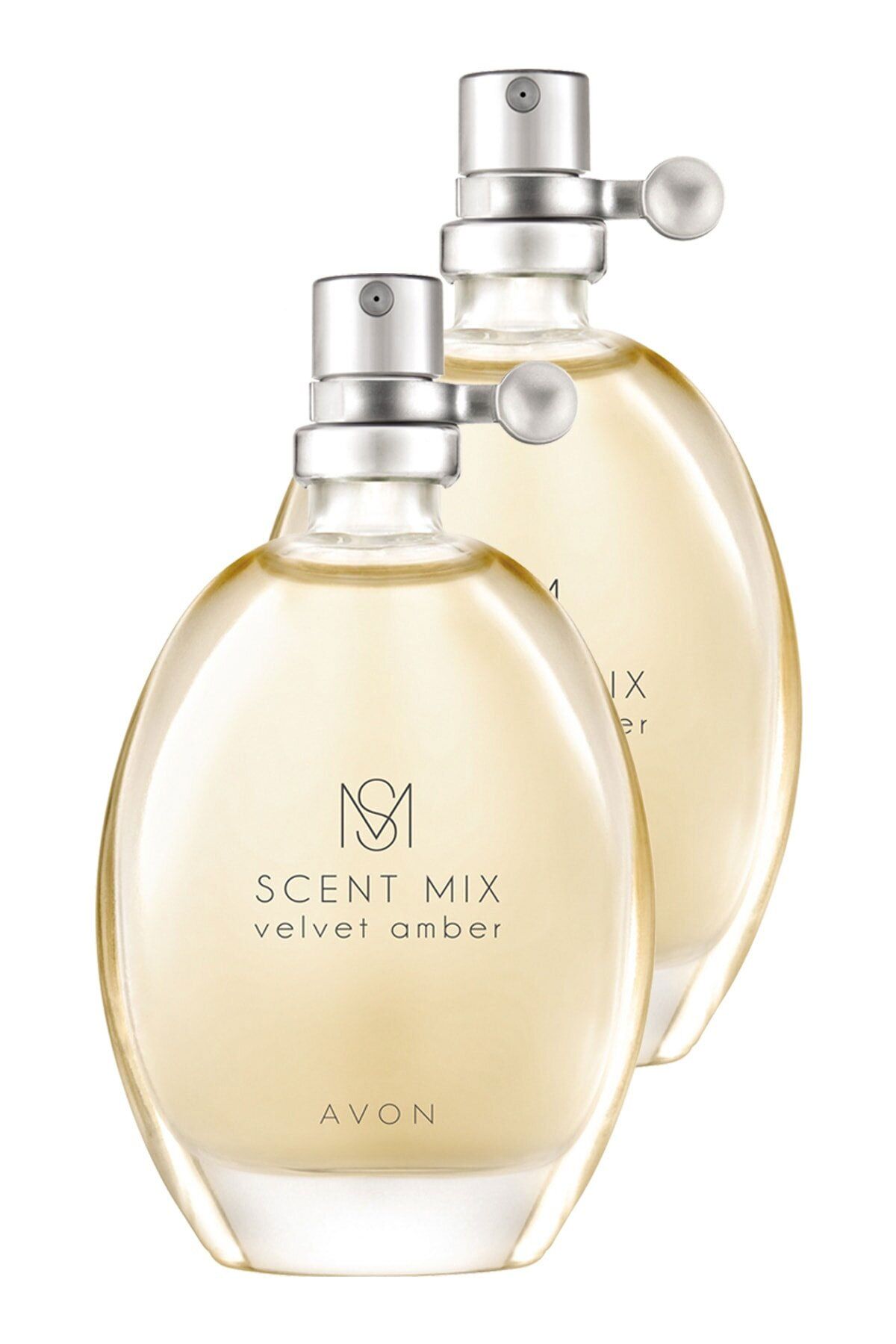 Avon Scent Mix Velvet Amber Kadın Parfüm Edt 30 Ml. Ikili Set