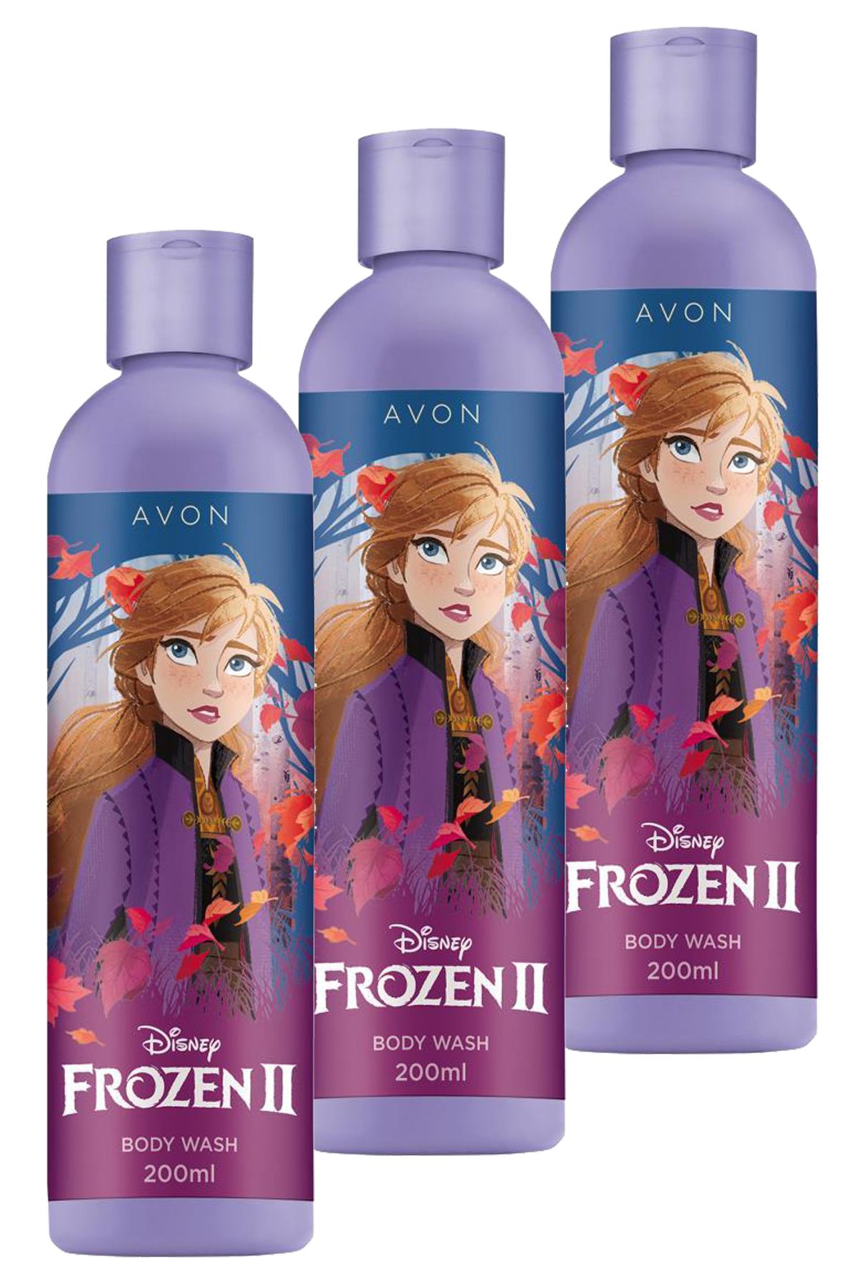 Avon Disney Frozen Iı Vücut Şampuanı 200 Ml. Üçlü Set