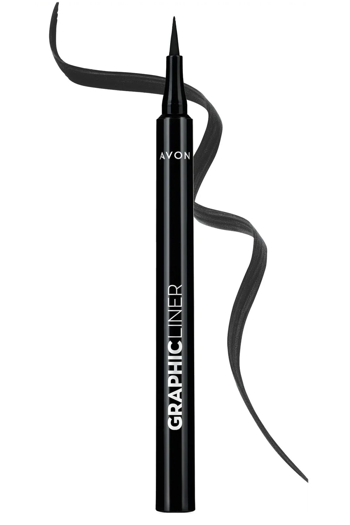 Avon Graphic Liner Keskin Uçlu Likit Eyeliner Charcoal