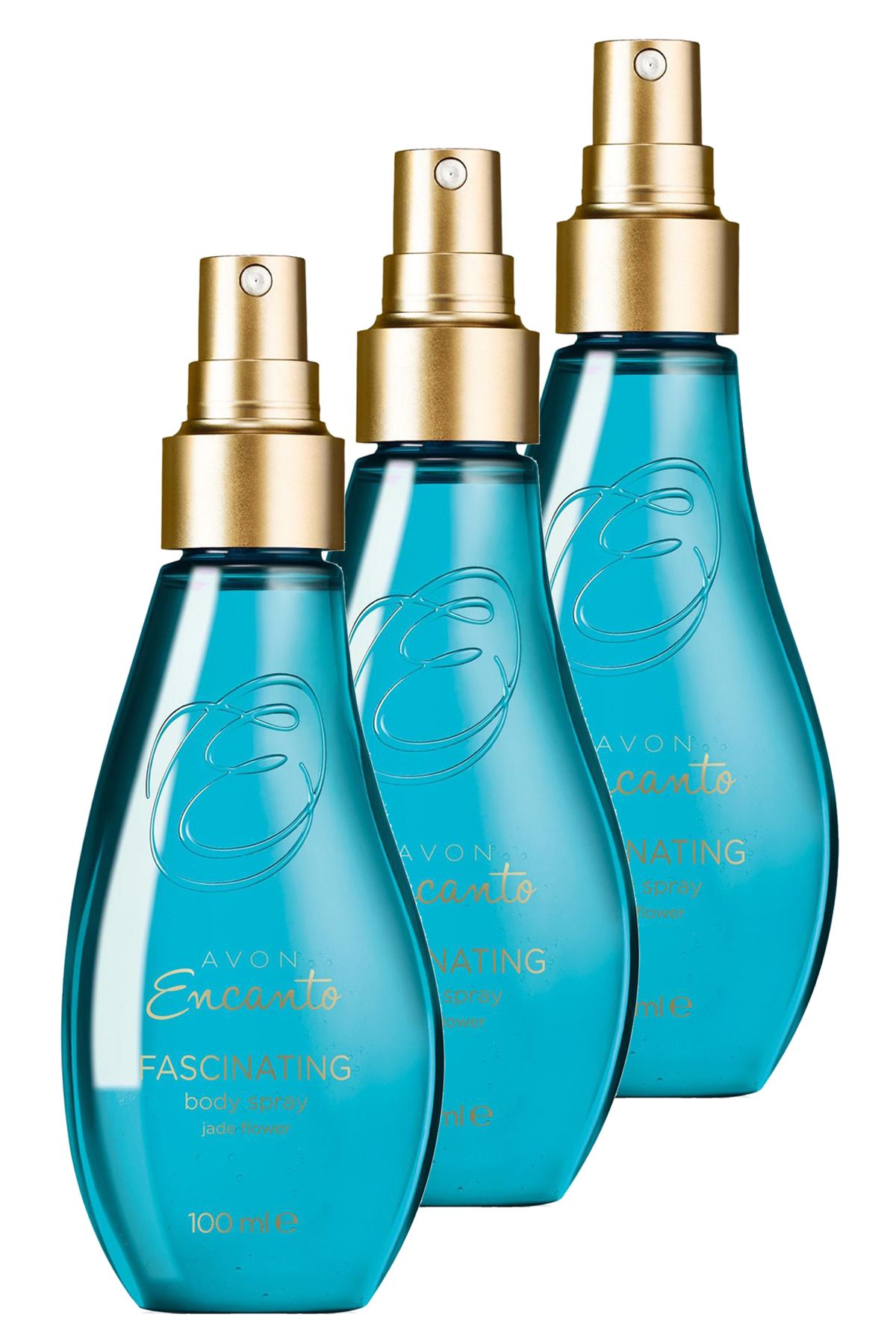 Avon Encanto Fascinating Vücut Spreyi 100 ml Üçlü Set