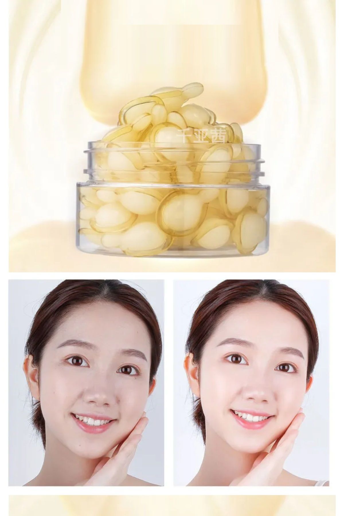 Uniquem Yaşlanma Ve Kırışıklık Karşıtı 30 Adet Ginseng Içerikli Altın Kapsül Antiaging Gold Serum XLB101