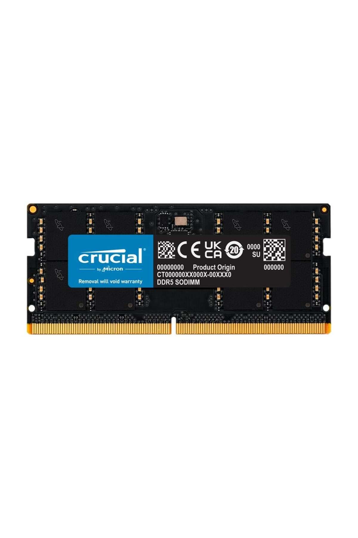 Crucial 48GB DDR5-5600 UDIMM CL46 (16Gbit) Notebook Ram