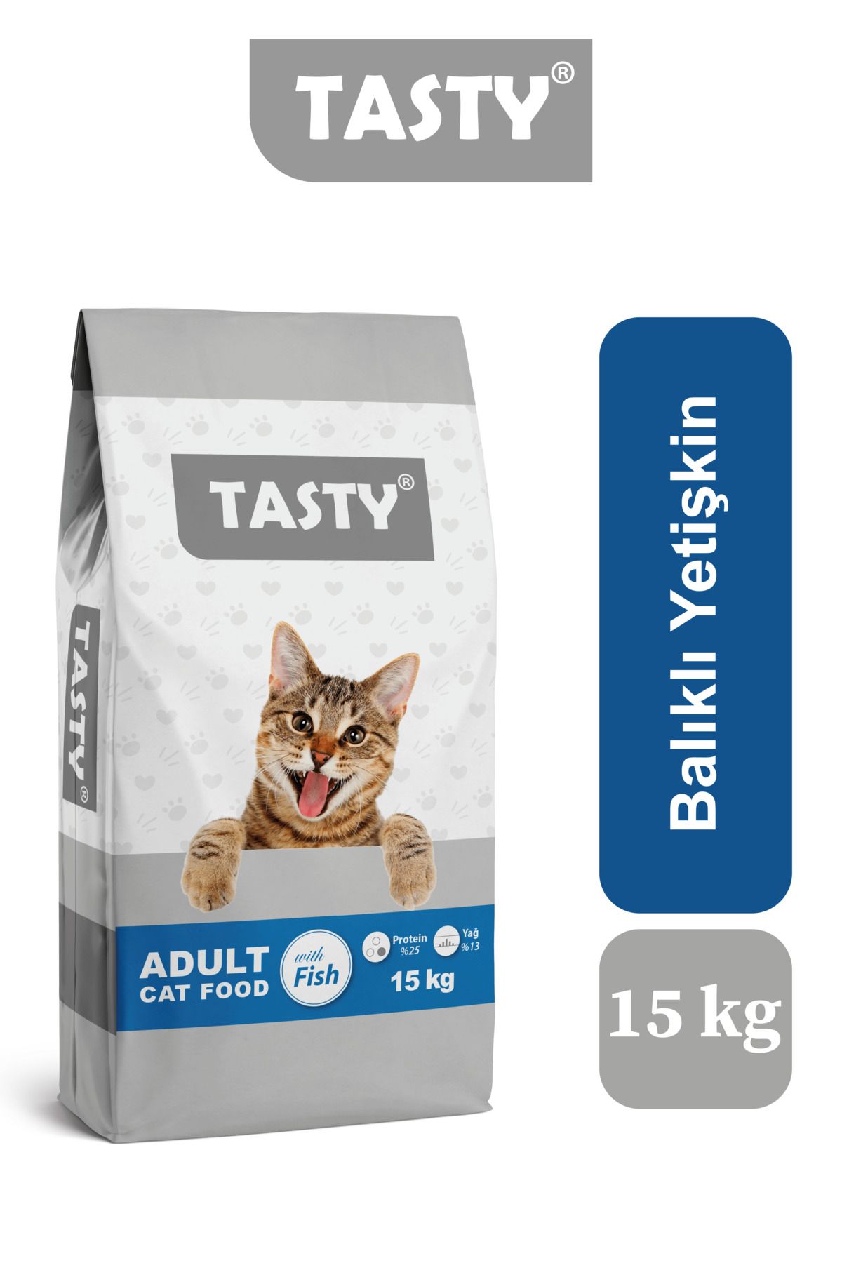 Tasty Balıklı Yetişkin Kedi Maması 15 Kg