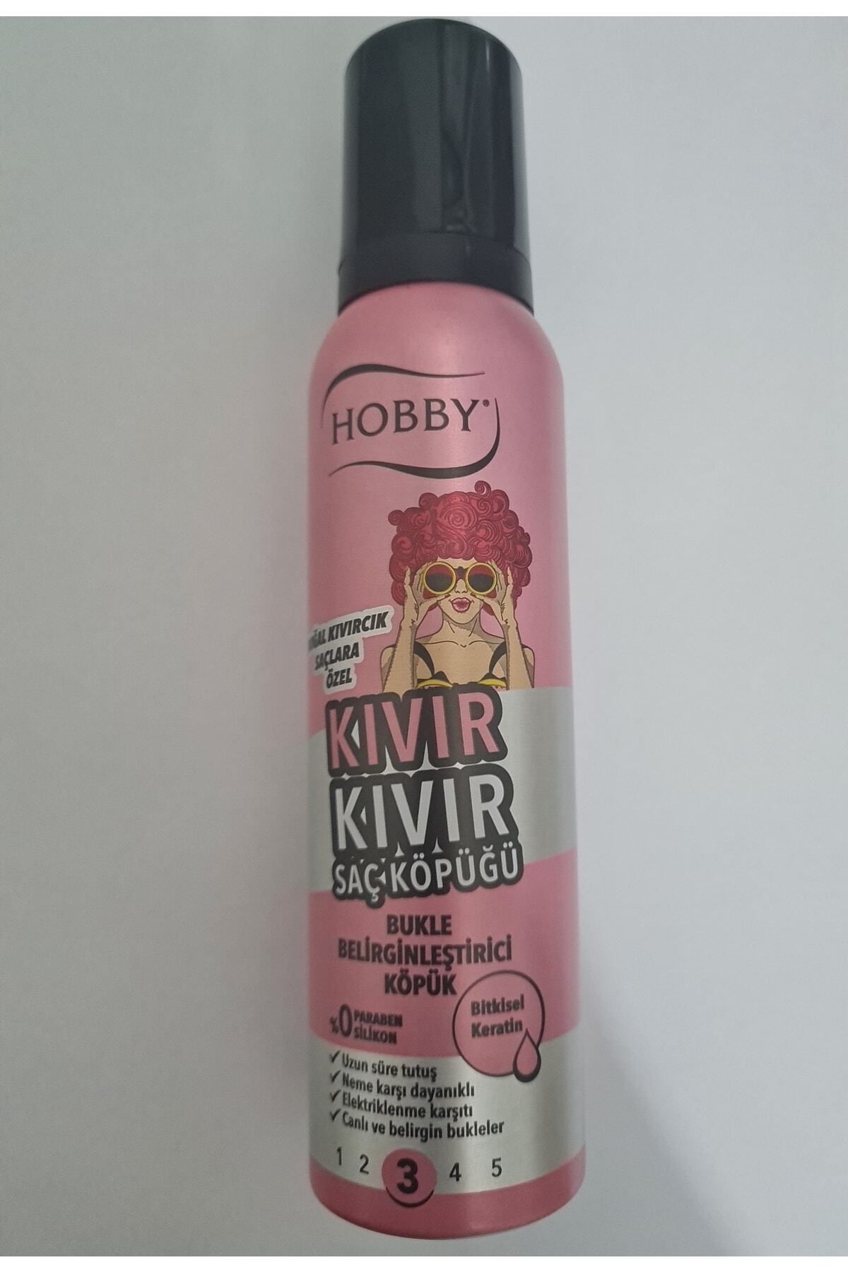 Hobby Kıvırcık Saç İçin Doğal Görünüm Veren Saç Köpüğü 150ml PR