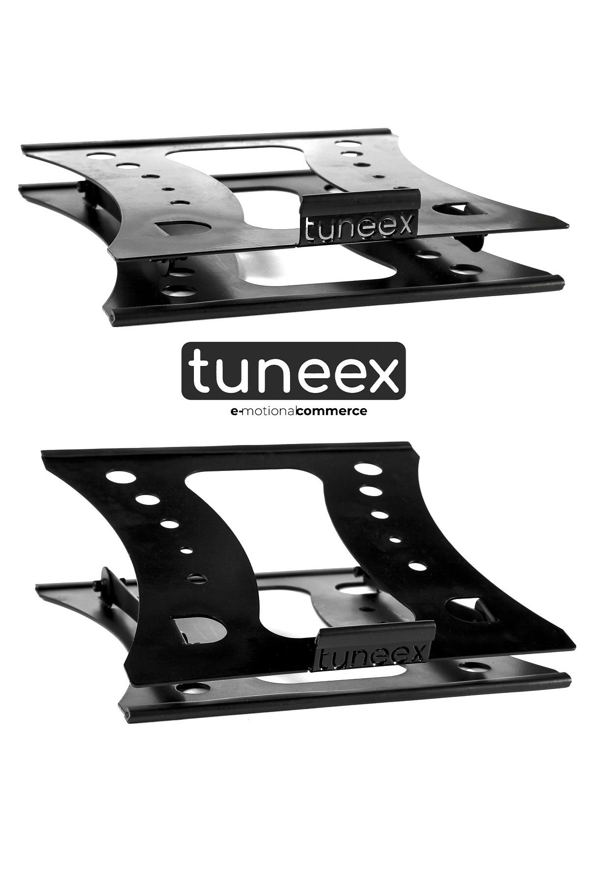 tuneex UNLIMITED - Tüm Modellerle Uyumlu Sınırsız Kademeli Çelik Notebook Laptop Standı Yükseltici Altlık