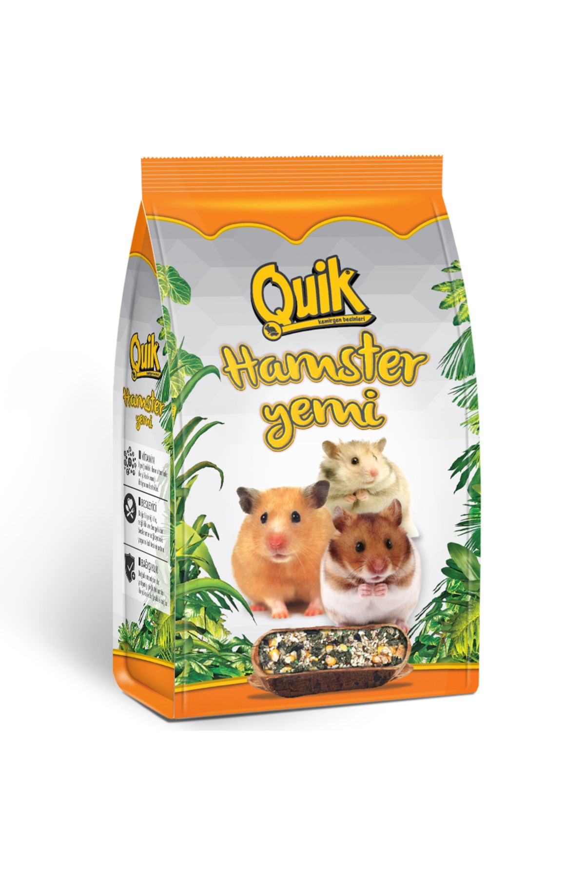 Quik Hamster Yemi 500 gr x 6 Adet