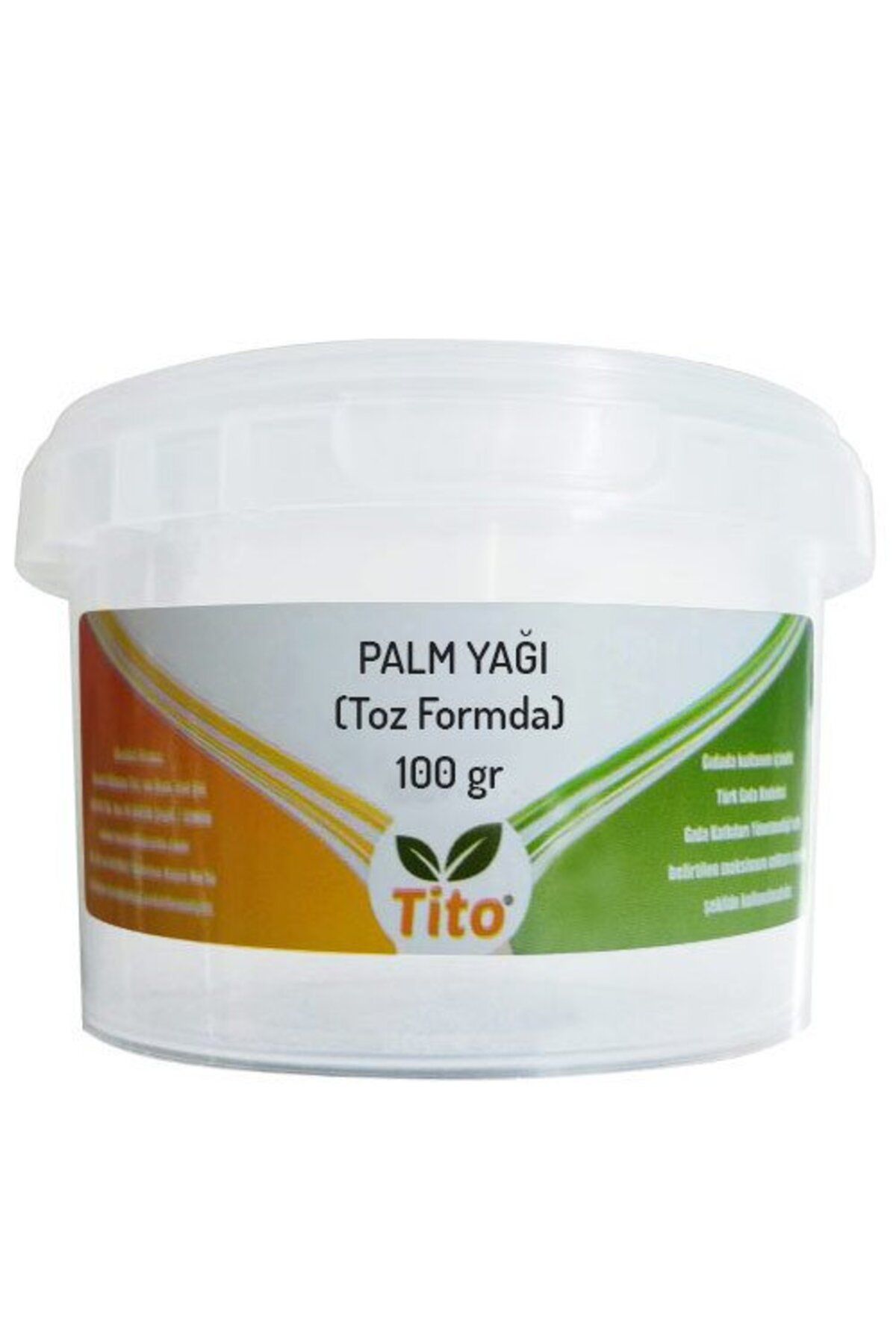 tito Palm Palmiye Yağı Toz Formda 100 G