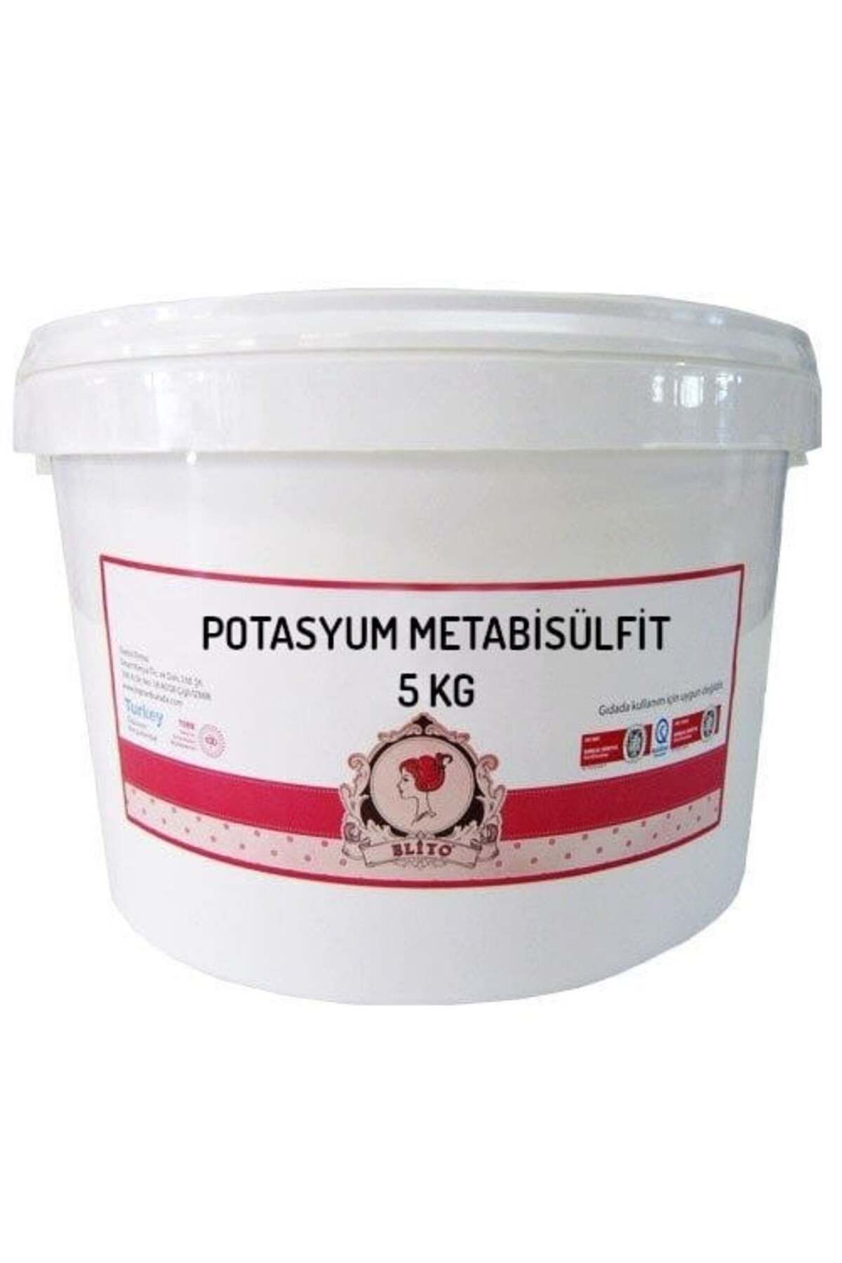 elito Potasyum Metabisülfit 5 Kg