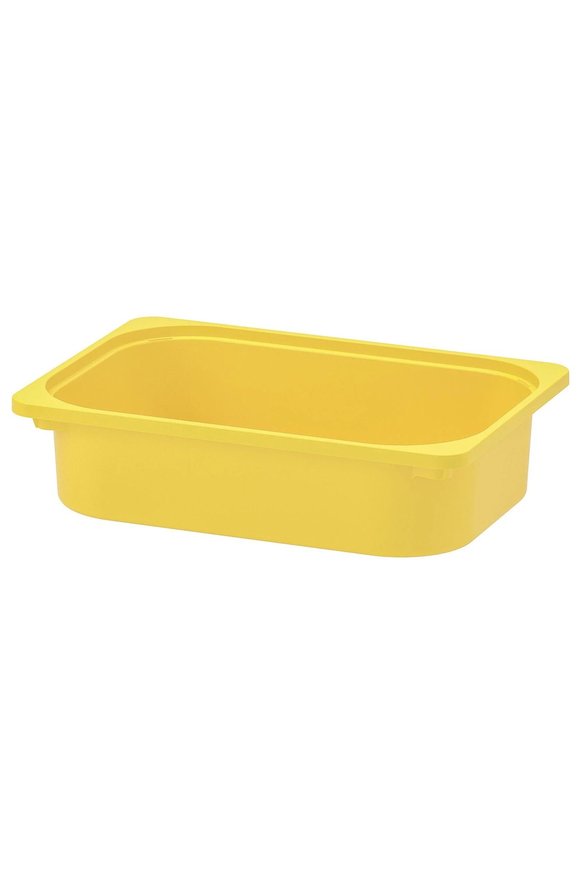 IKEA TROFAST sarı 42x30x10 cm oyuncak saklama kutusu
