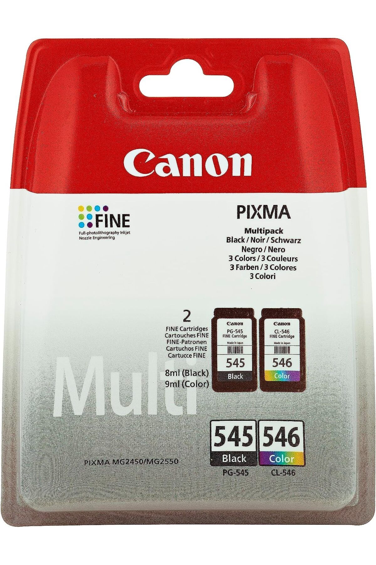 Canon Pg-545/546 Mürekkep Kartuş Multipack (2li)