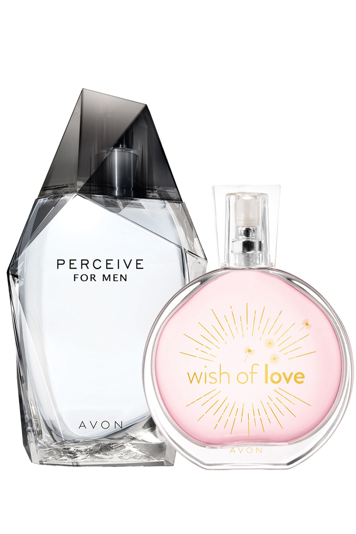 Avon Perceive Erkek Parfüm Ve Wish Of Love Kadın Parfüm Paketi