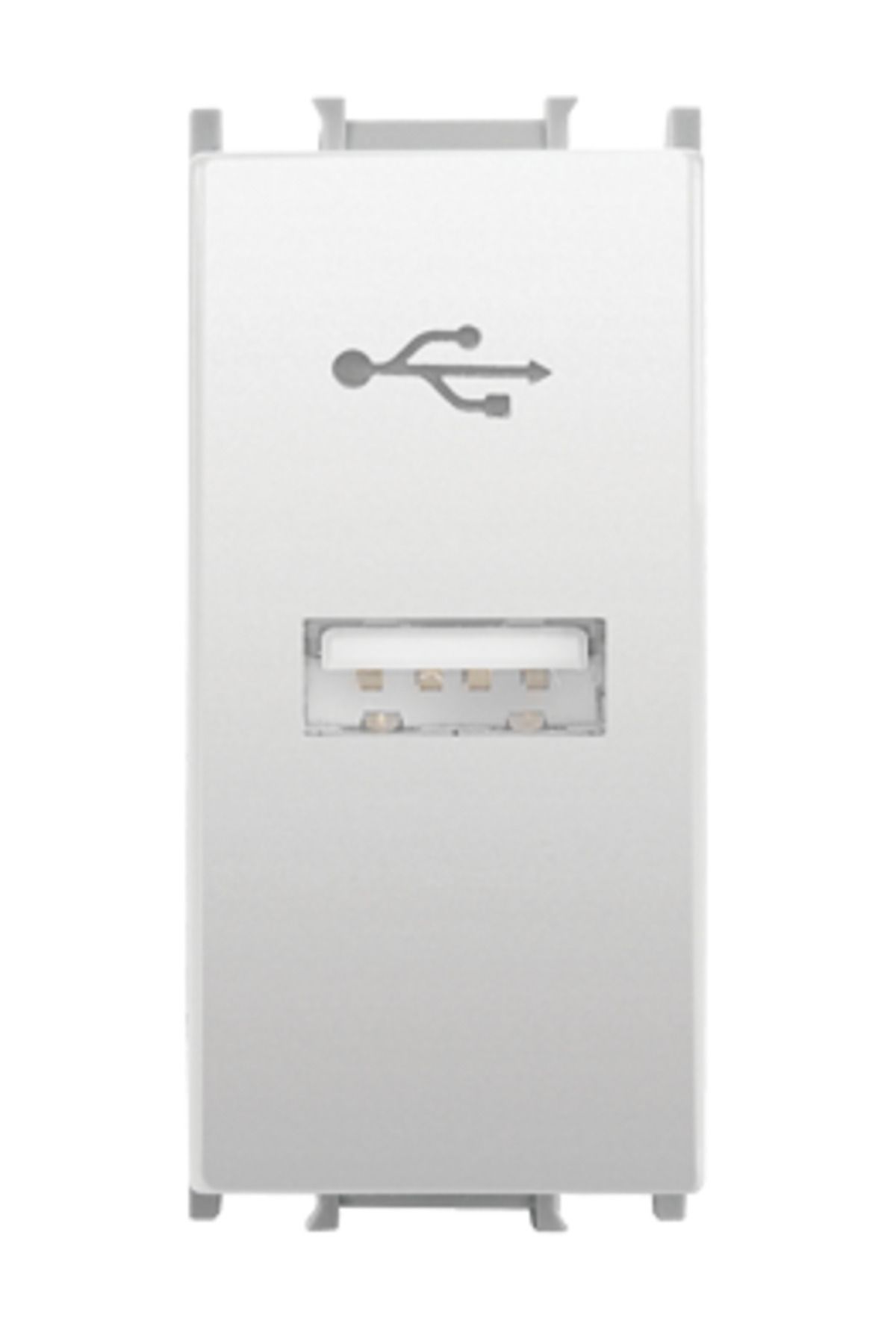 Panasonic Modüler Opak Beyaz USB Konnektör Alt+Kapak 1M - WVTT14194WH-TR
