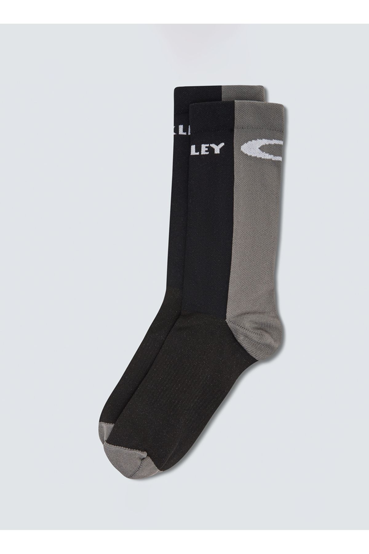 Oakley Siyah - Gri Unisex Çorap FOS901235 ICON road short socks