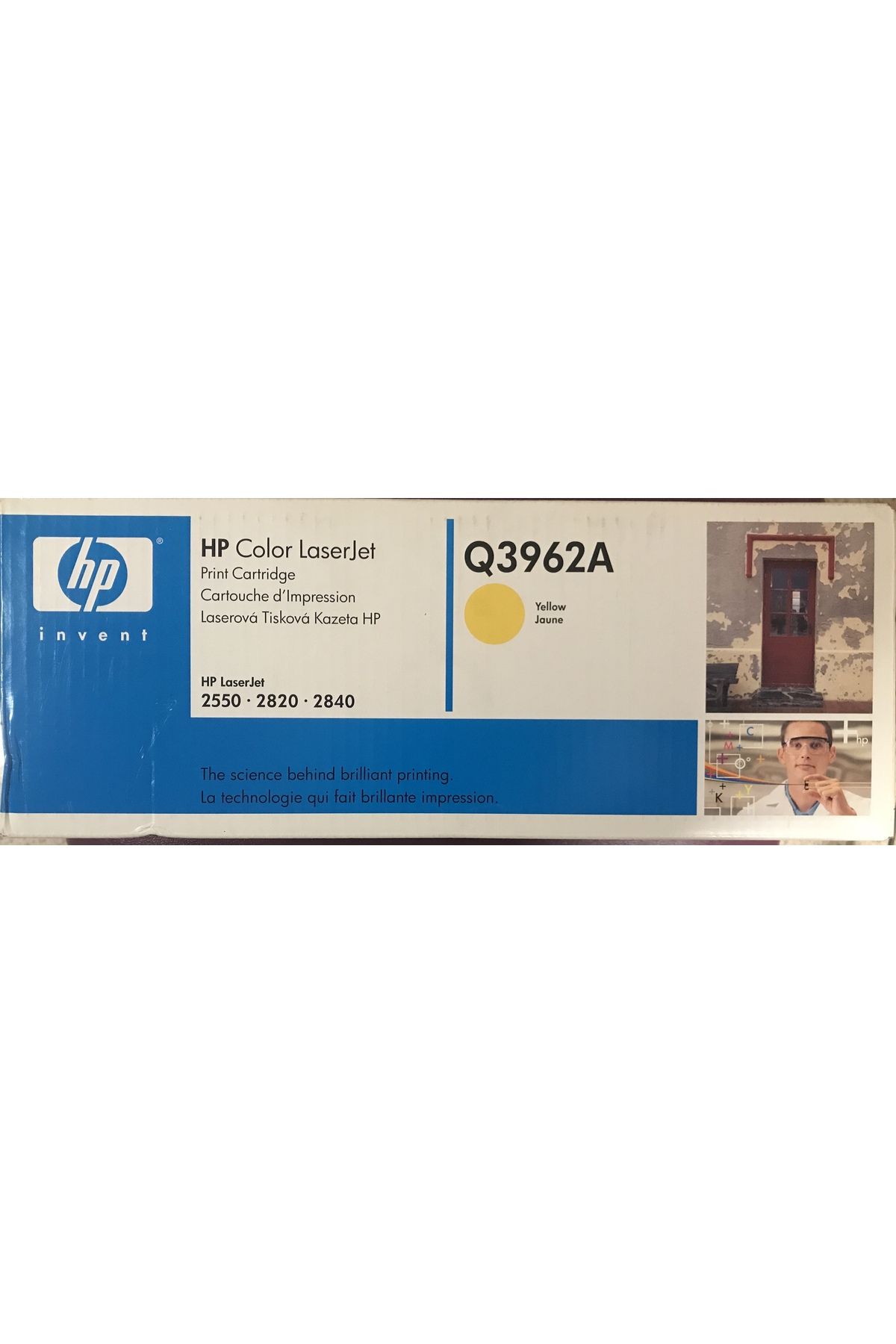 HP 122A Sarı/Yellow Orijinal LaserJet Toner Kartuşu (Q3962A)