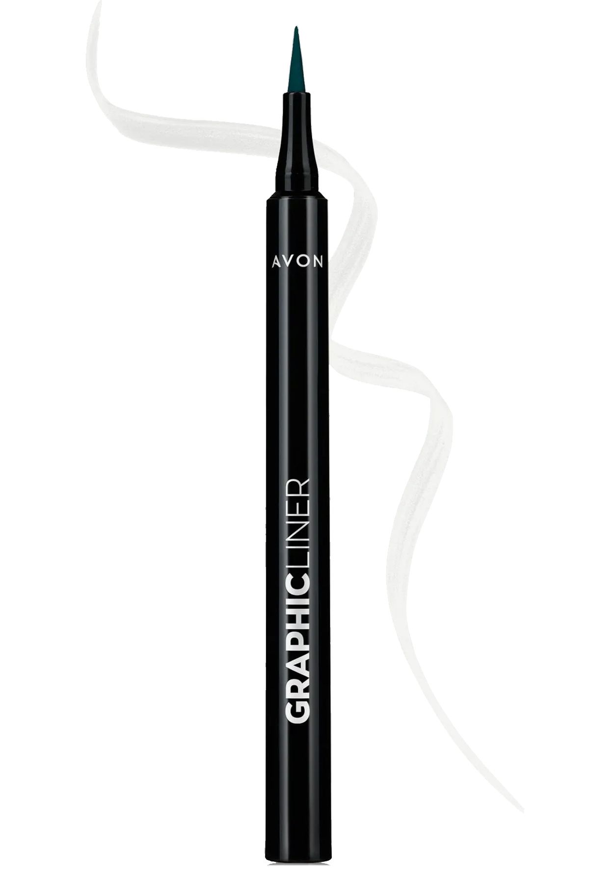 Avon Graphic Liner Keskin Uçlu Likit Eyeliner White Cloud